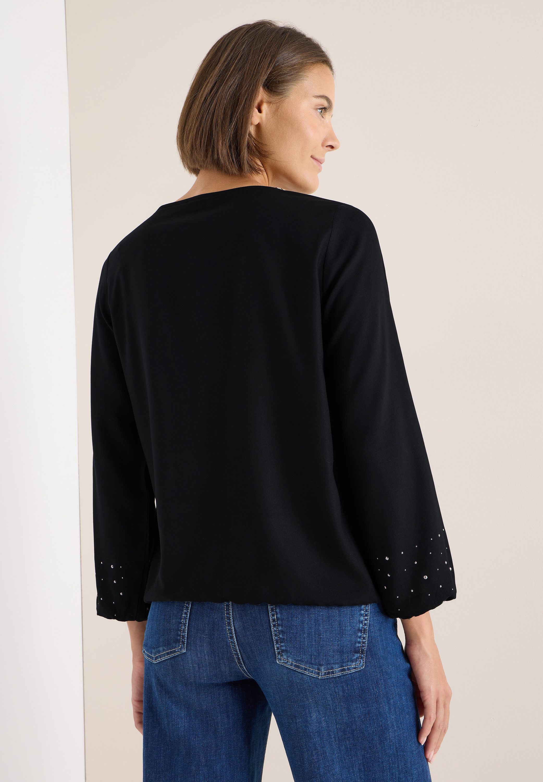 CECIL Langarmbluse aus softer Viskose günstig online kaufen