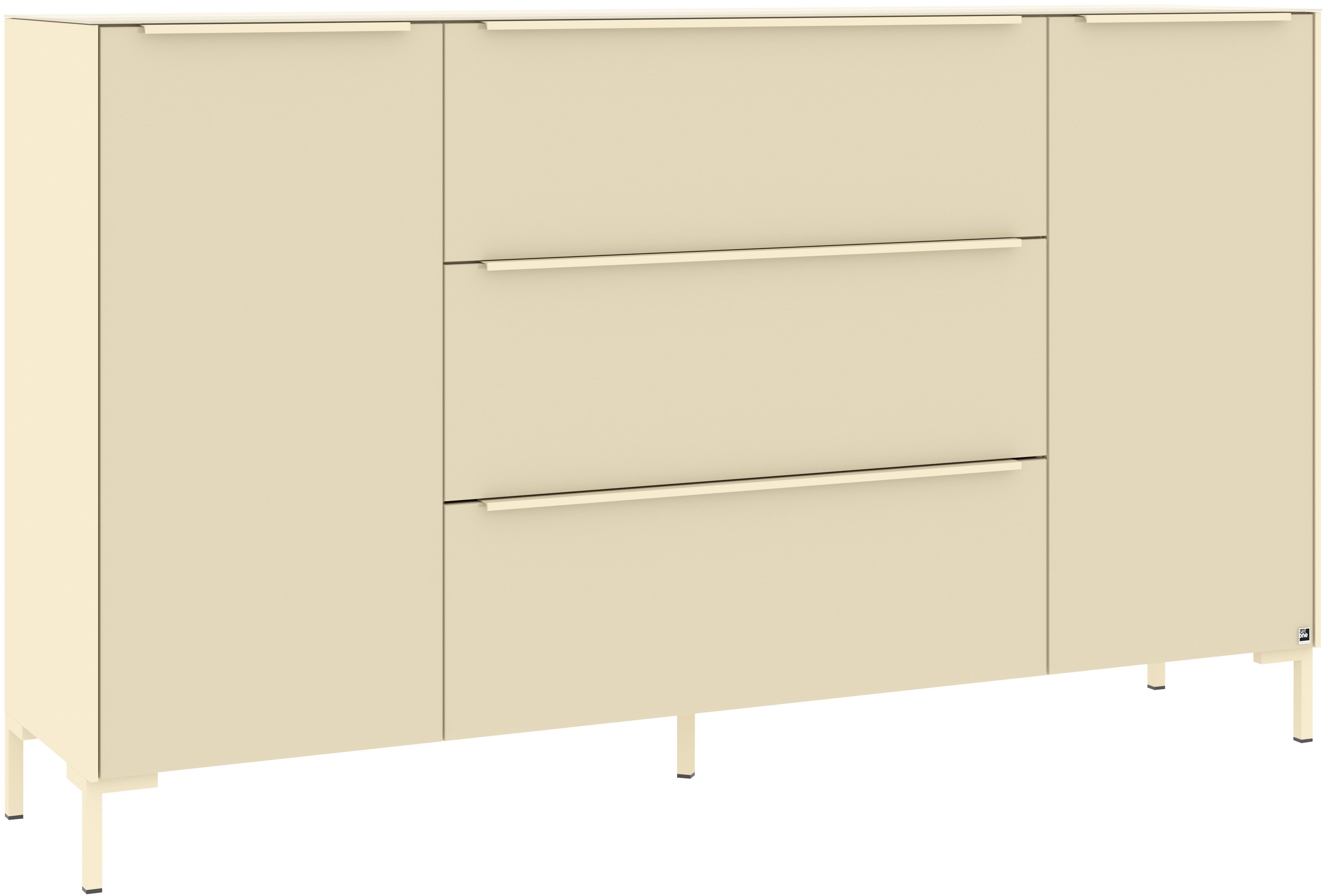set one by Musterring Sideboard Reno (1 St), Mit Winkelfuß in diversen Farben, 108 cm Höhe & Farbauswahl