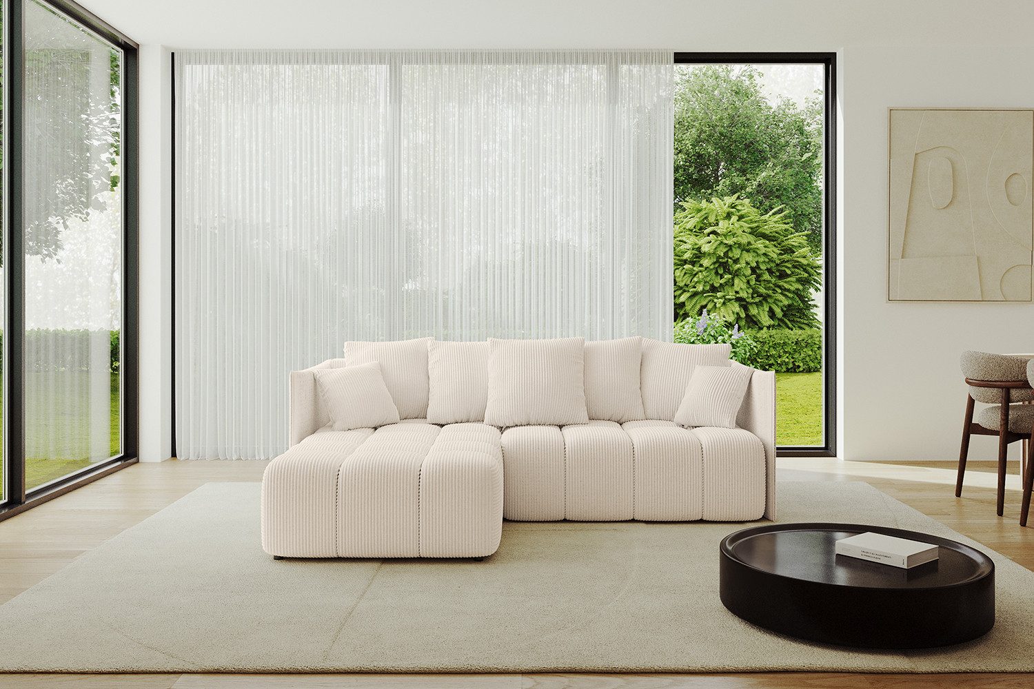 ALTDECOR Ecksofa LONLI-L, Couch mit Schlaffunktion, günstig online kaufen