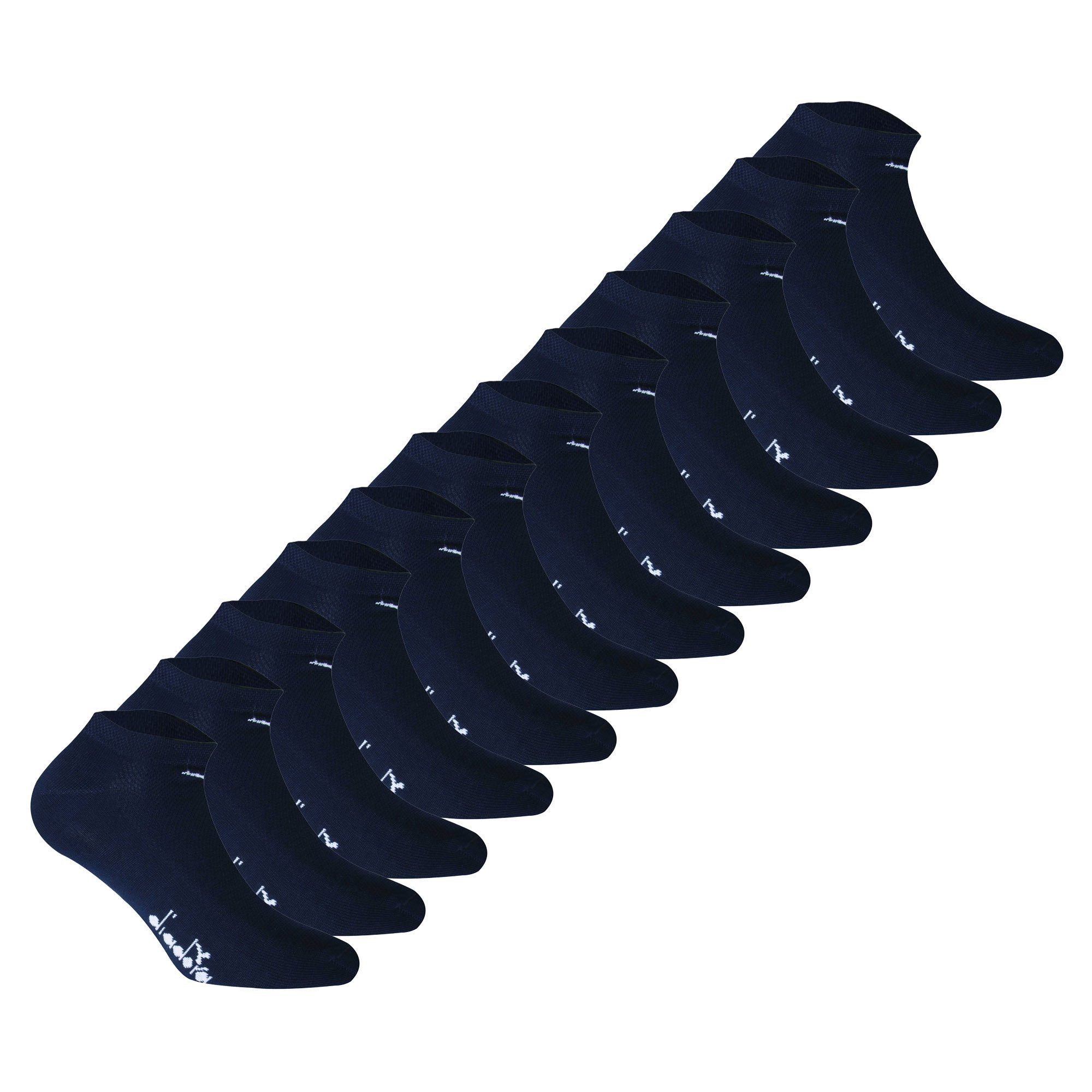 Diadora Sneakersocken Unisex Socken 12er Pack Baumwolle (Packung, 12er Pack)