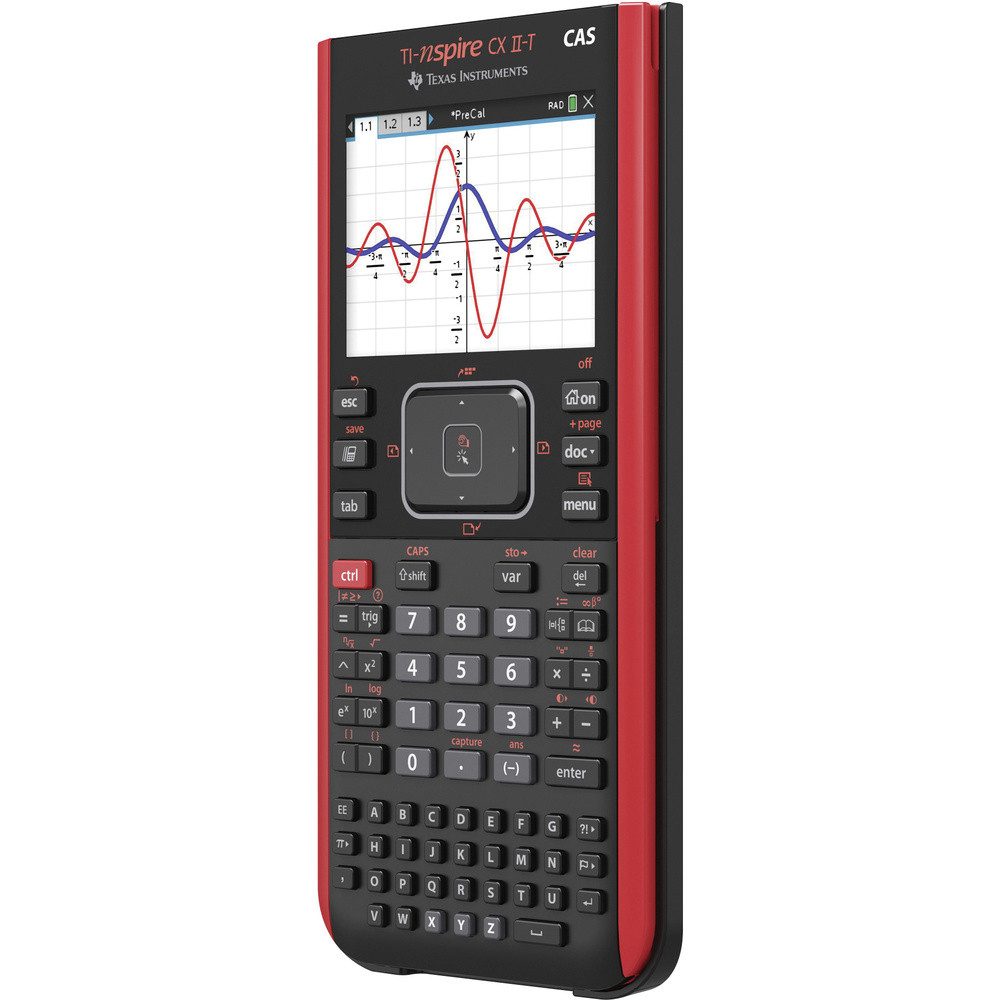 Thumbnail - Texas Instruments Taschenrechner Texas Instruments NSPCXCASIIT Grafikrechner Schwarz akkubetrieben