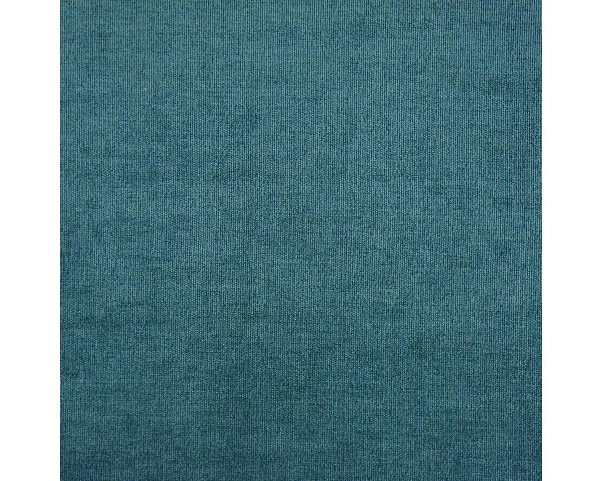 Thumbnail - Stofferia Stoff Polsterstoff Kurzfloriger Velour Price Petrol, Breite 140 cm, Meterware