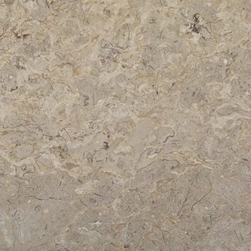 furnicato Tischplatte Grau Ø60x2,5 cm Marmor