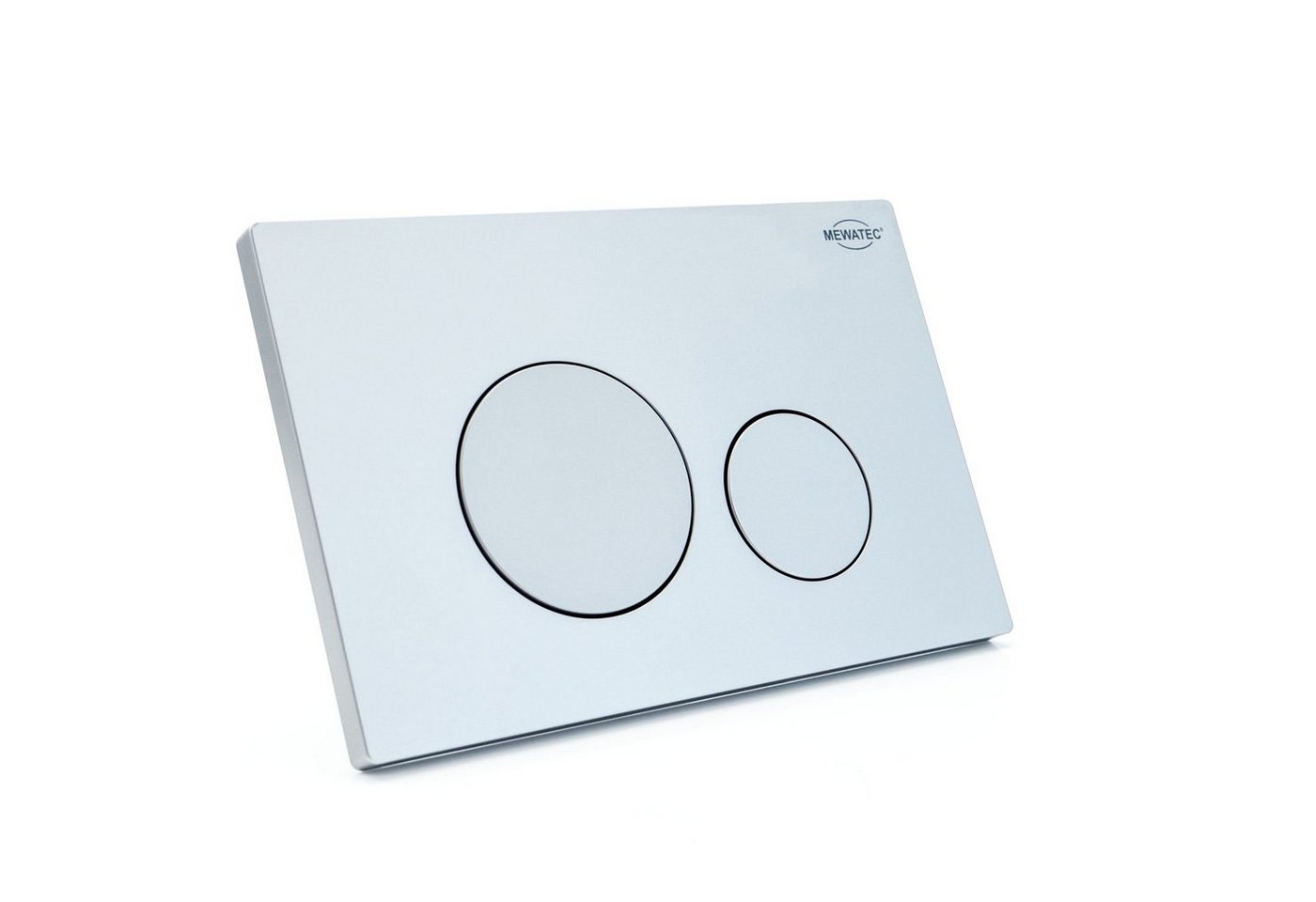 Thumbnail - MEWATEC Vorwandelement WC SlimFix base SF112, rund, silber