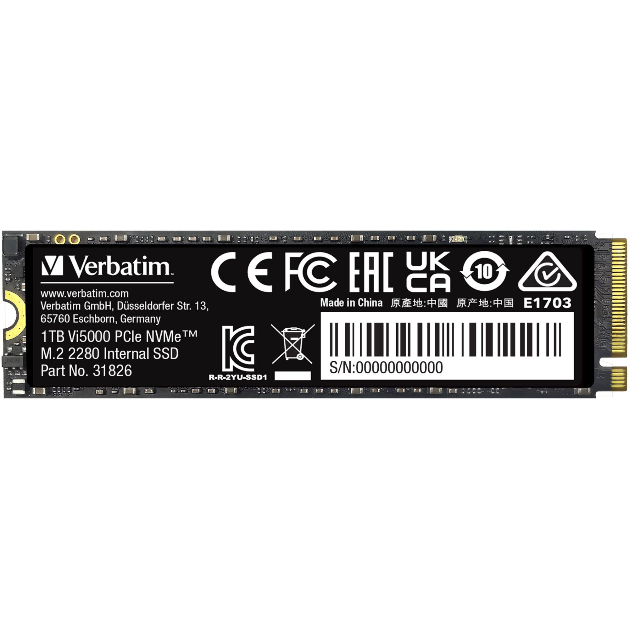 Verbatim Vi5000 1 TB, SSD interne SSD