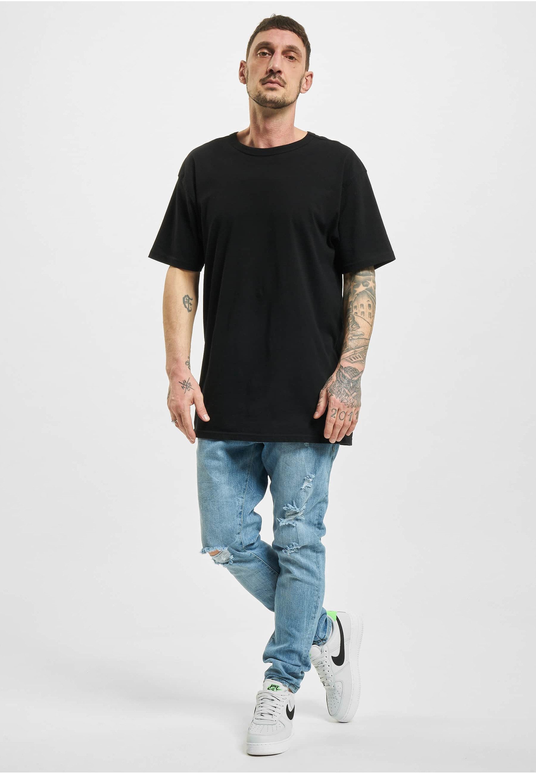 2Y Premium Bequeme Jeans 2Y Premium Herren 2Y Destroyed Slim Fit Denim (1-tlg)