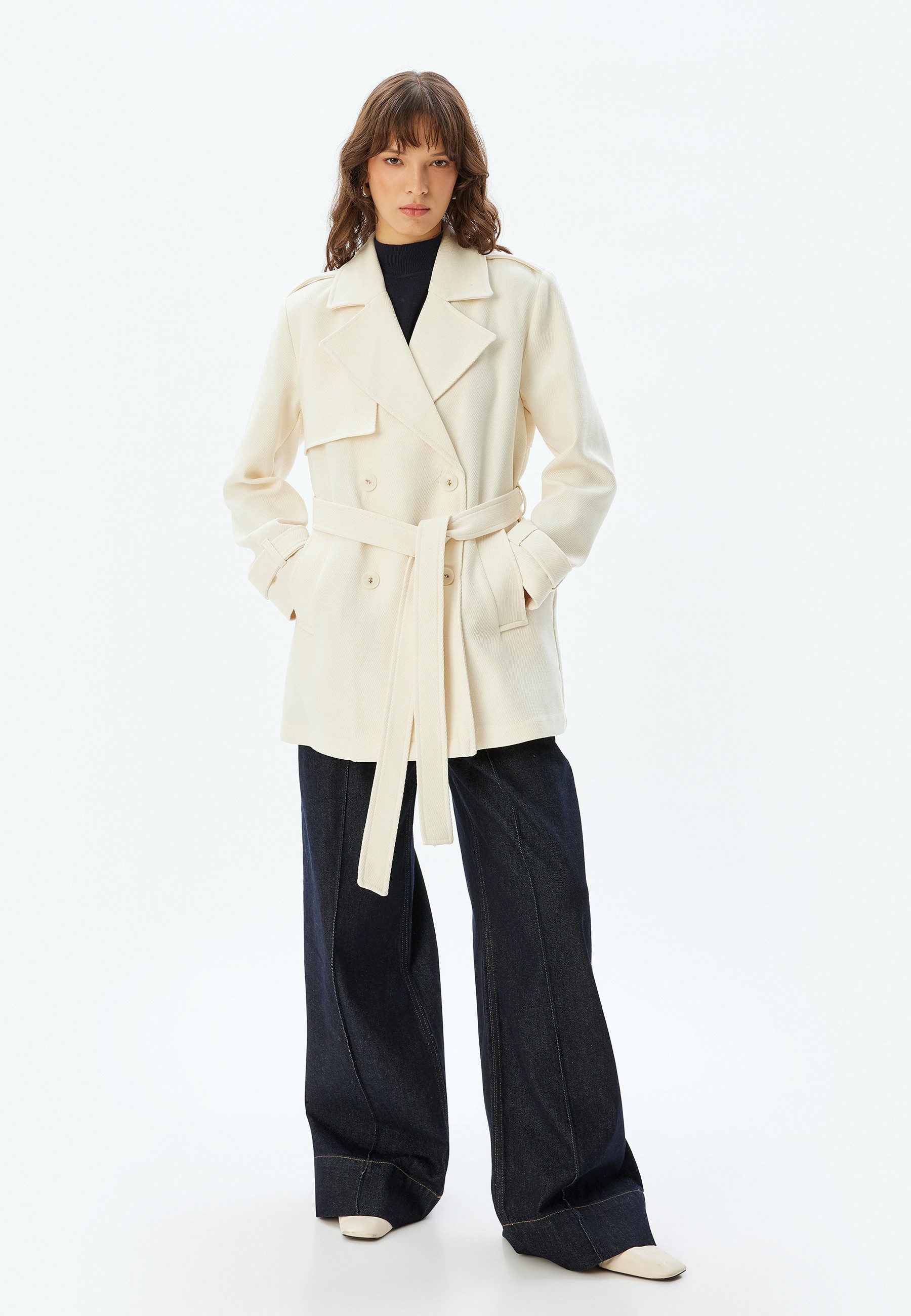 Koton Wintermantel Regular Jacket Kragen