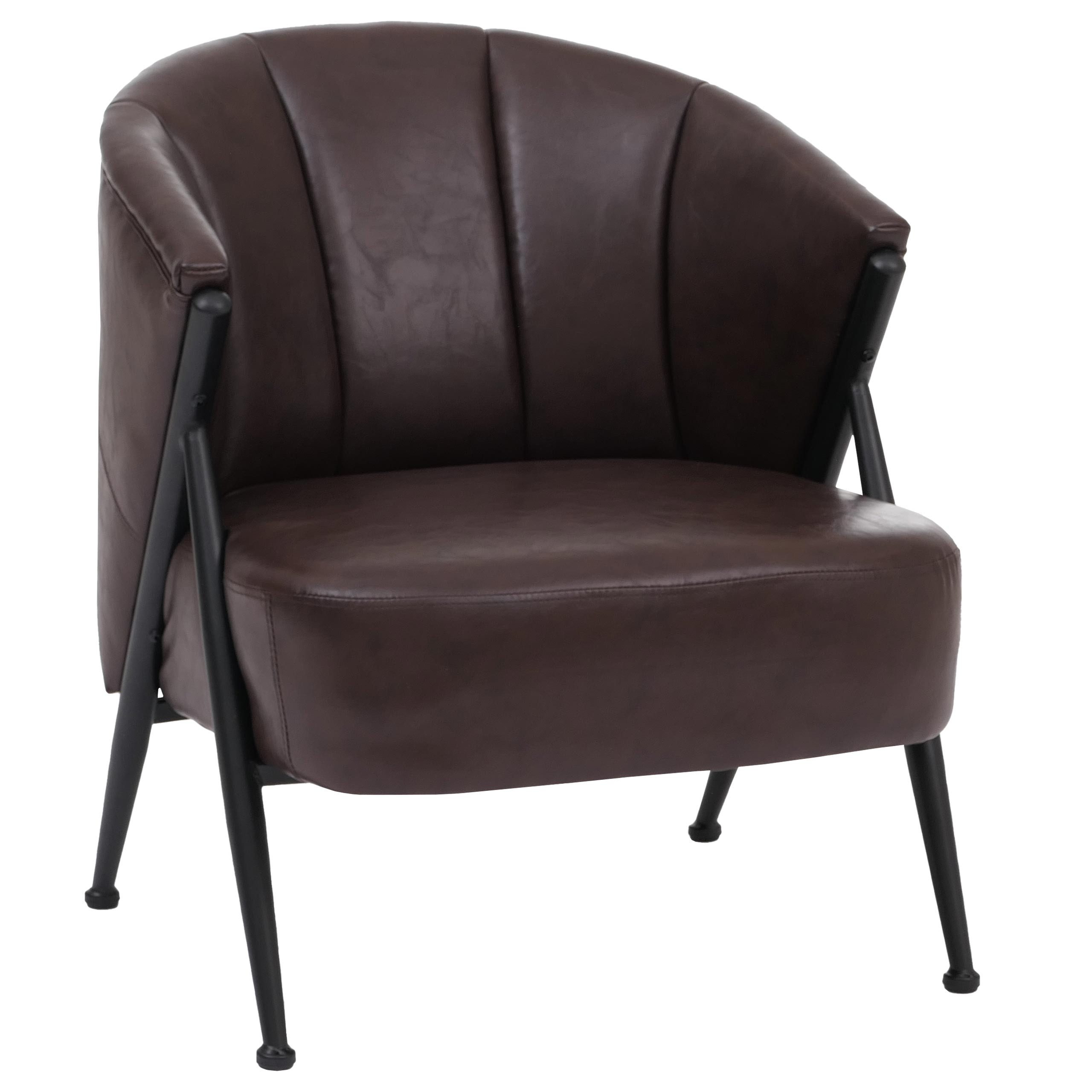 MCW Loungesessel MCW-P30-1, Moderner Industrial-Vintage-Look