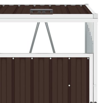 vidaXL Mülltonnenbox Mülltonnenbox, Abfalleimer72×81×121 cm Stahl