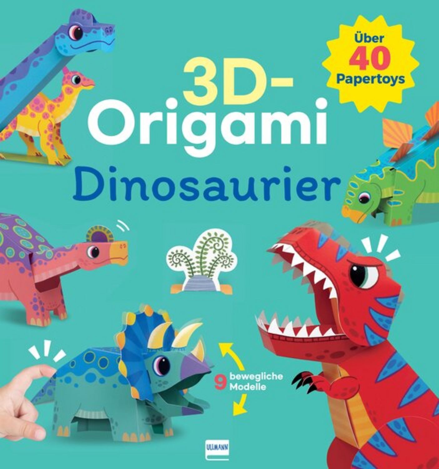 3D - Origami Dinosaurier / diverse