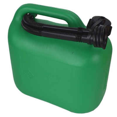 Kanister Kraftstoffkanister 5L grün Kunststoff Benzinkanister Reservekanister