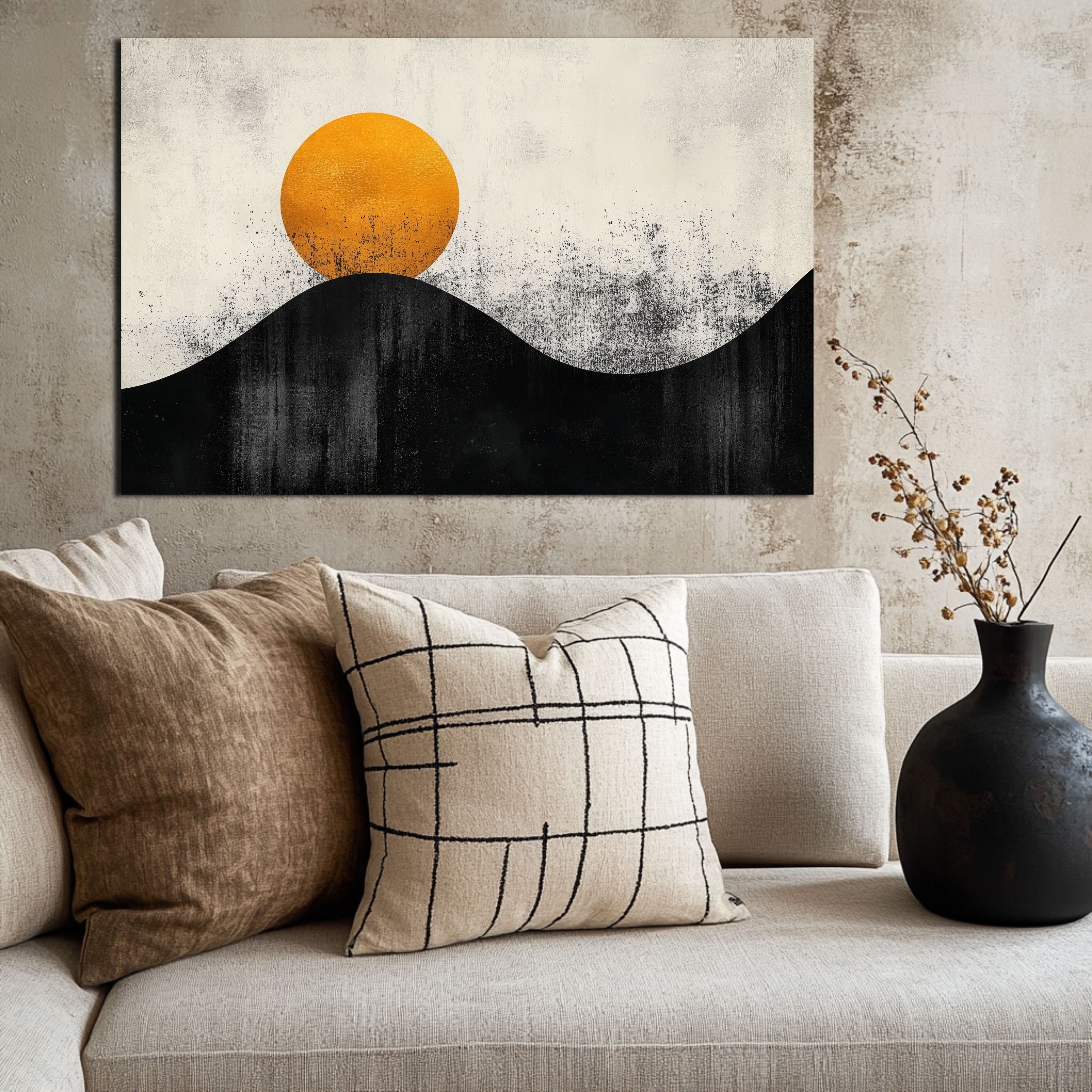 DARO Design Leinwandbild Modern Abstrakt Wandbilder günstig online kaufen