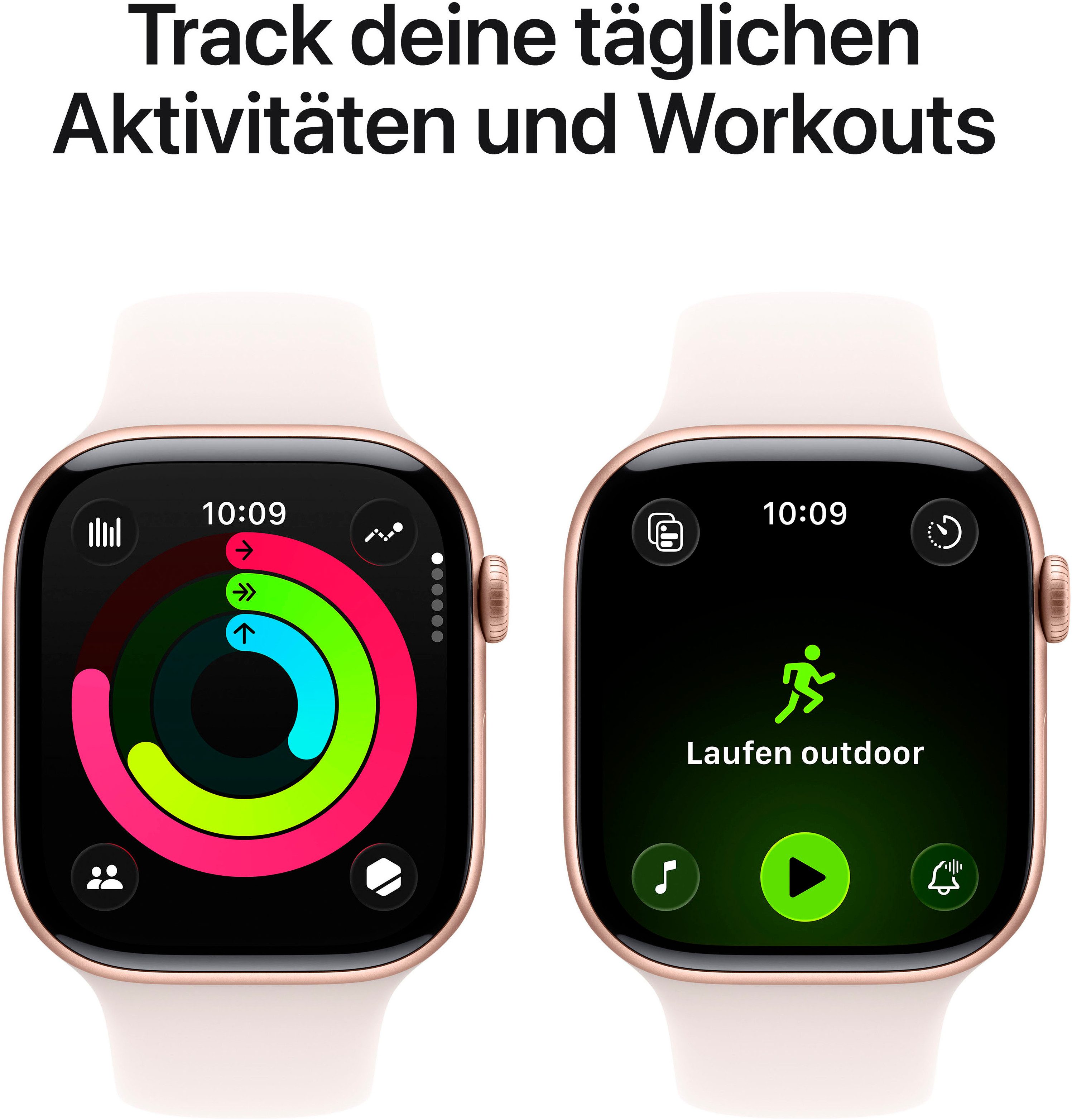 Apple Watch Series 11 Smartwatch (Watch OS), 1-tlg. rosa