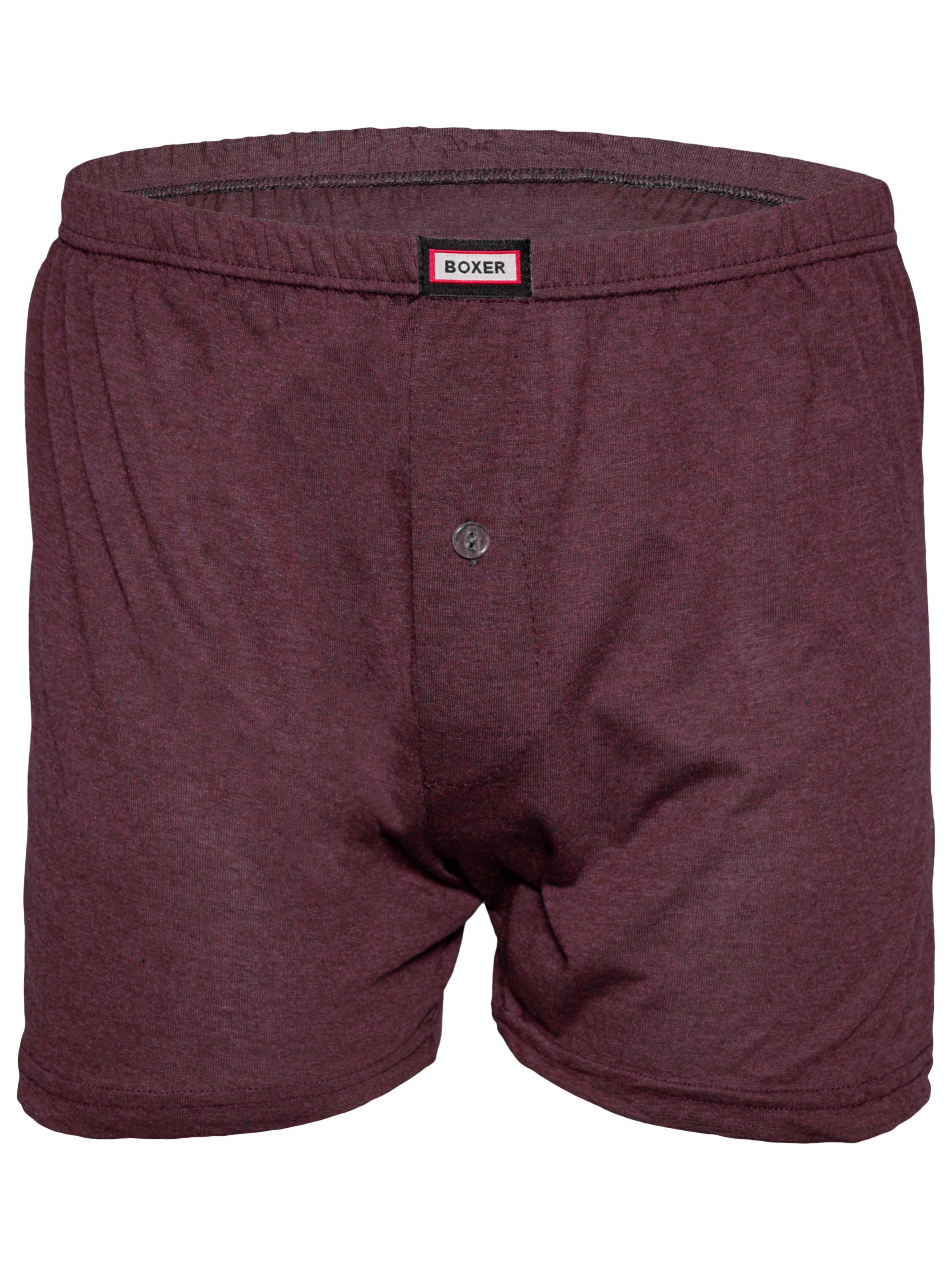 TEXEMP Boxershorts 6er Pack Herren Boxershorts Baumwolle Unterwäsche Boxer günstig online kaufen