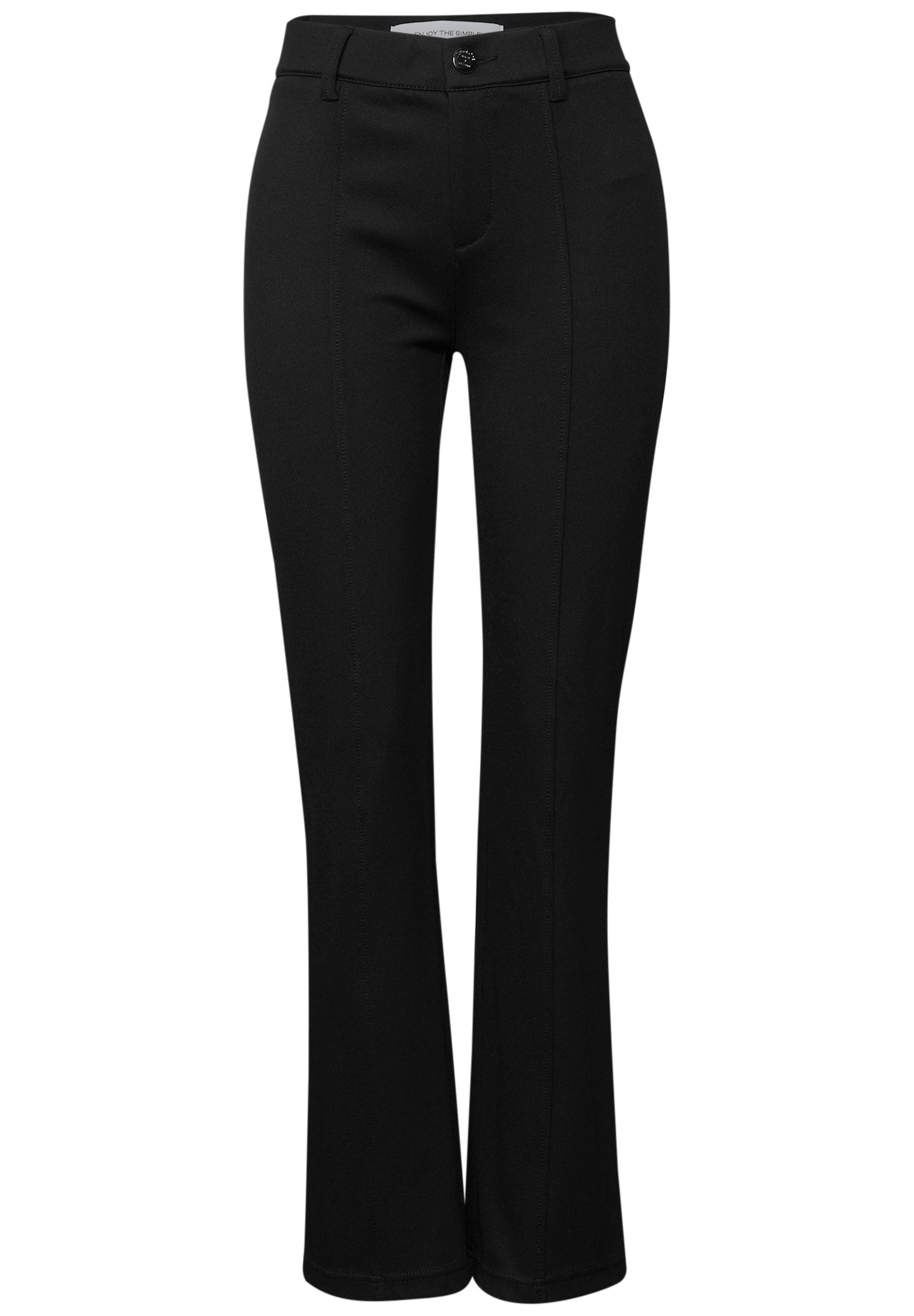 STREET ONE Bootcuthose Twill Bootcut Hose York (1-tlg) günstig online kaufen