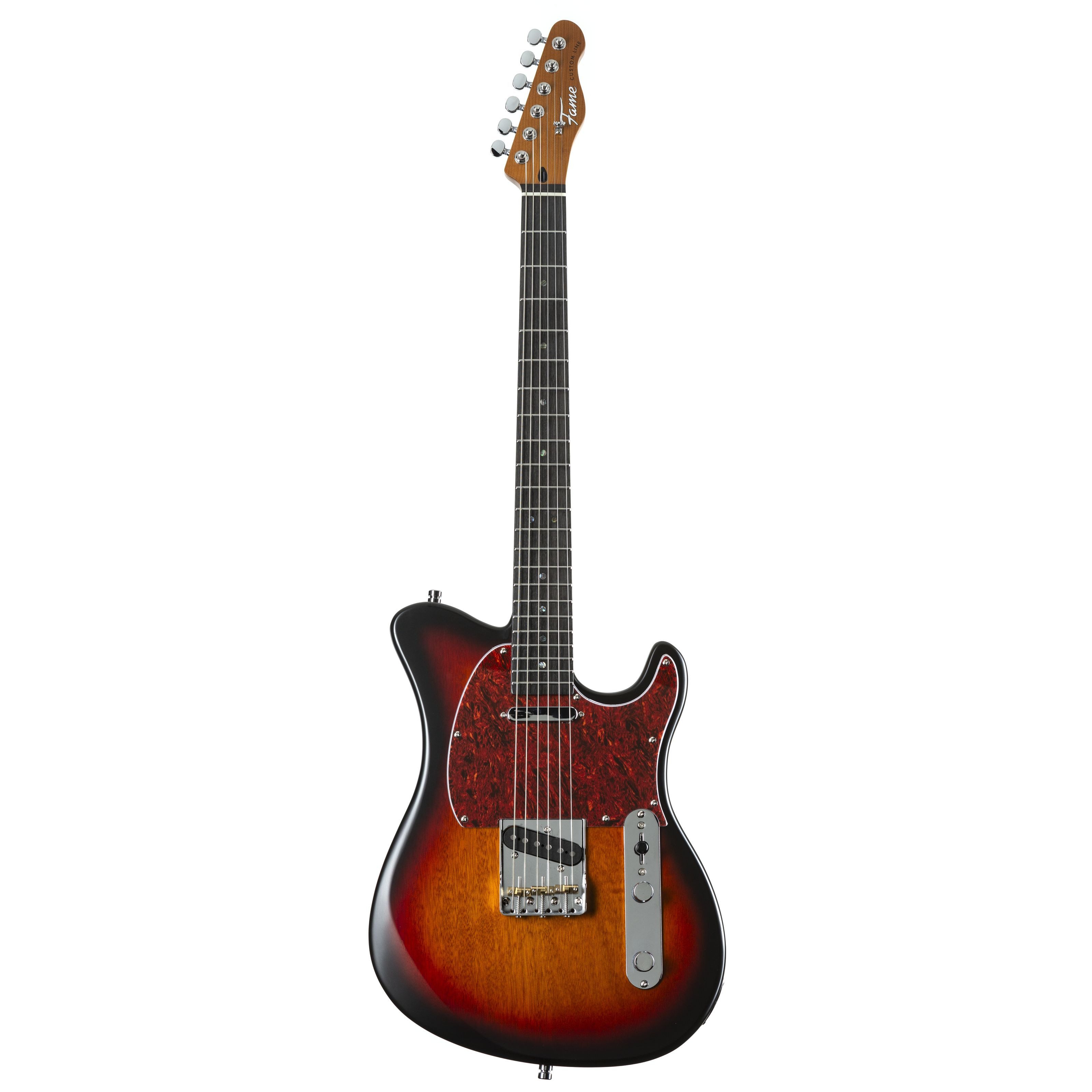 FAME E-Gitarre, E-Gitarren, T-Modelle, Custom TL RW Sunburst - E-Gitarre
