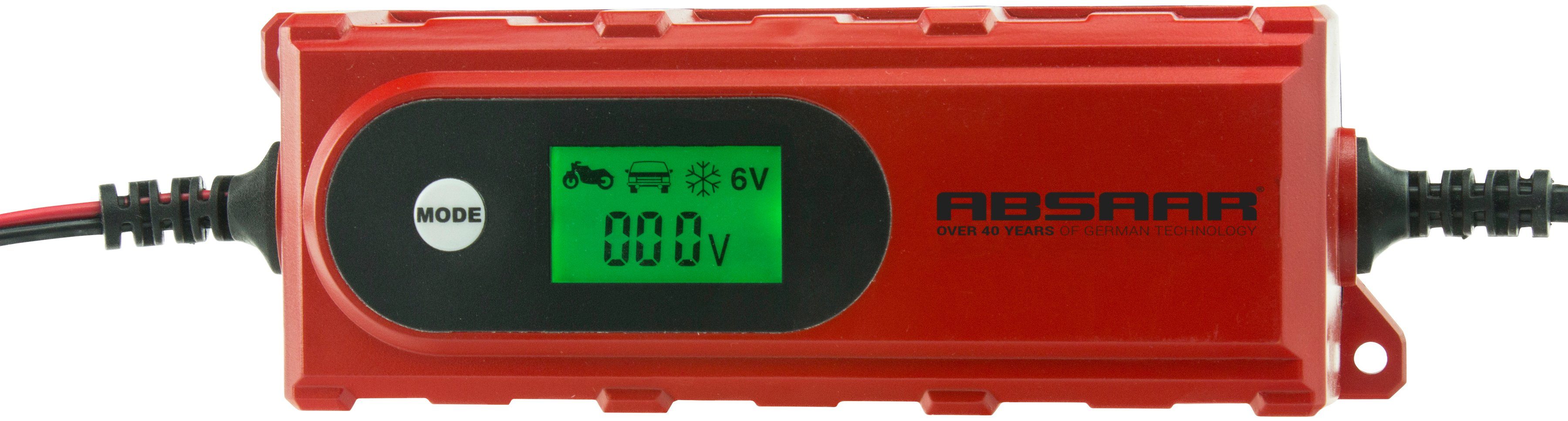 Image of Absaar Batterie-Ladegerät (4000 mA, 6/12 V)