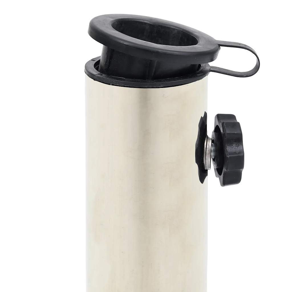 vidaXL Schirmhalter Schirmständer Schwarz 40x28x4 cm Granit, 1 tlg. – Bild 5 von 5