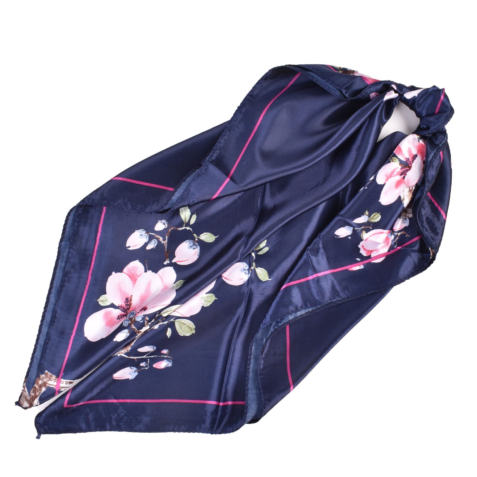 Zaewry Halstuch 90x90cm Quadratische Schals für Damen, (1-St), Mode Kopftuch Bandanas Haartuch Halstuch Haarschmuck