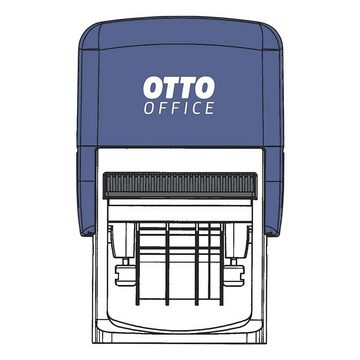 Otto Office Stempel Printer S260RL, Datumstempel mit austauschbaren Textzeilen, selbstfärbend