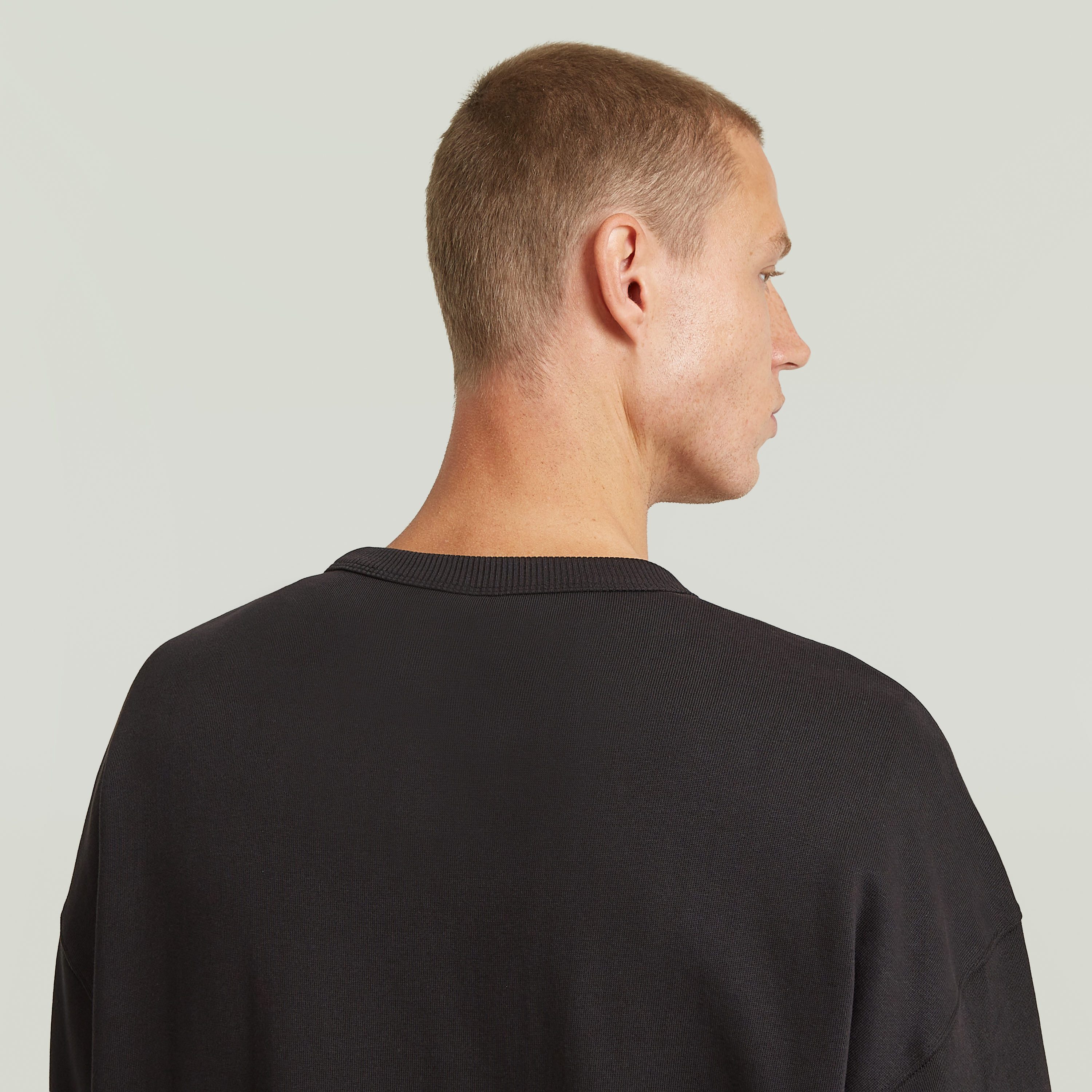 G-STAR Sweater HB Badge im Relaxed Fit, Rundhalsform