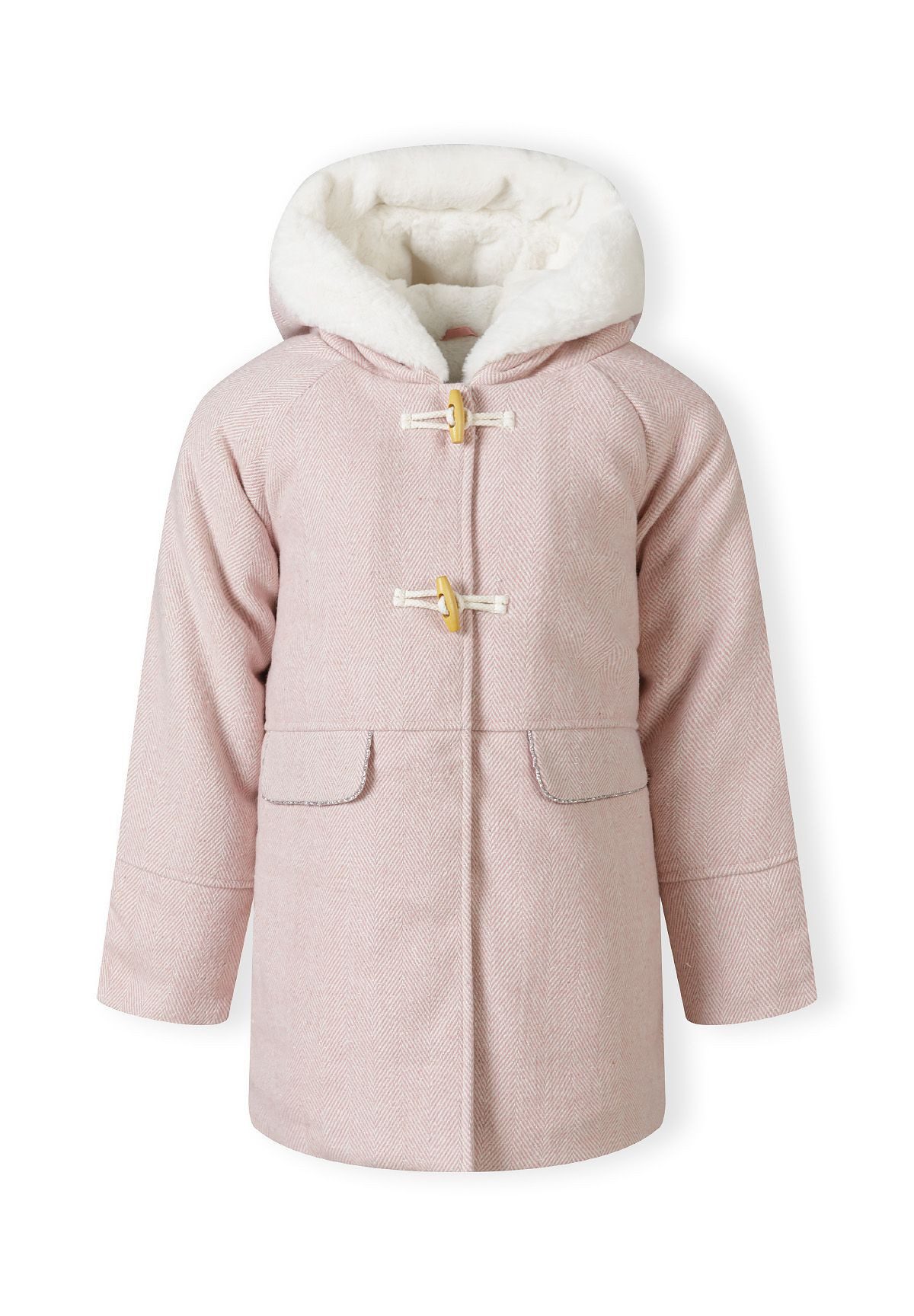 MINOTI Wintermantel Gefütterte Jacke aus Woomischung (9m-8y)