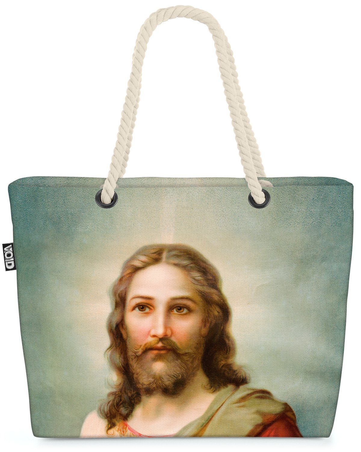 Ost Christus Gemälde Bibel Strandtasche Jesus (1-tlg), Bibel Gemälde Jesus Weihnachten VOID Gott