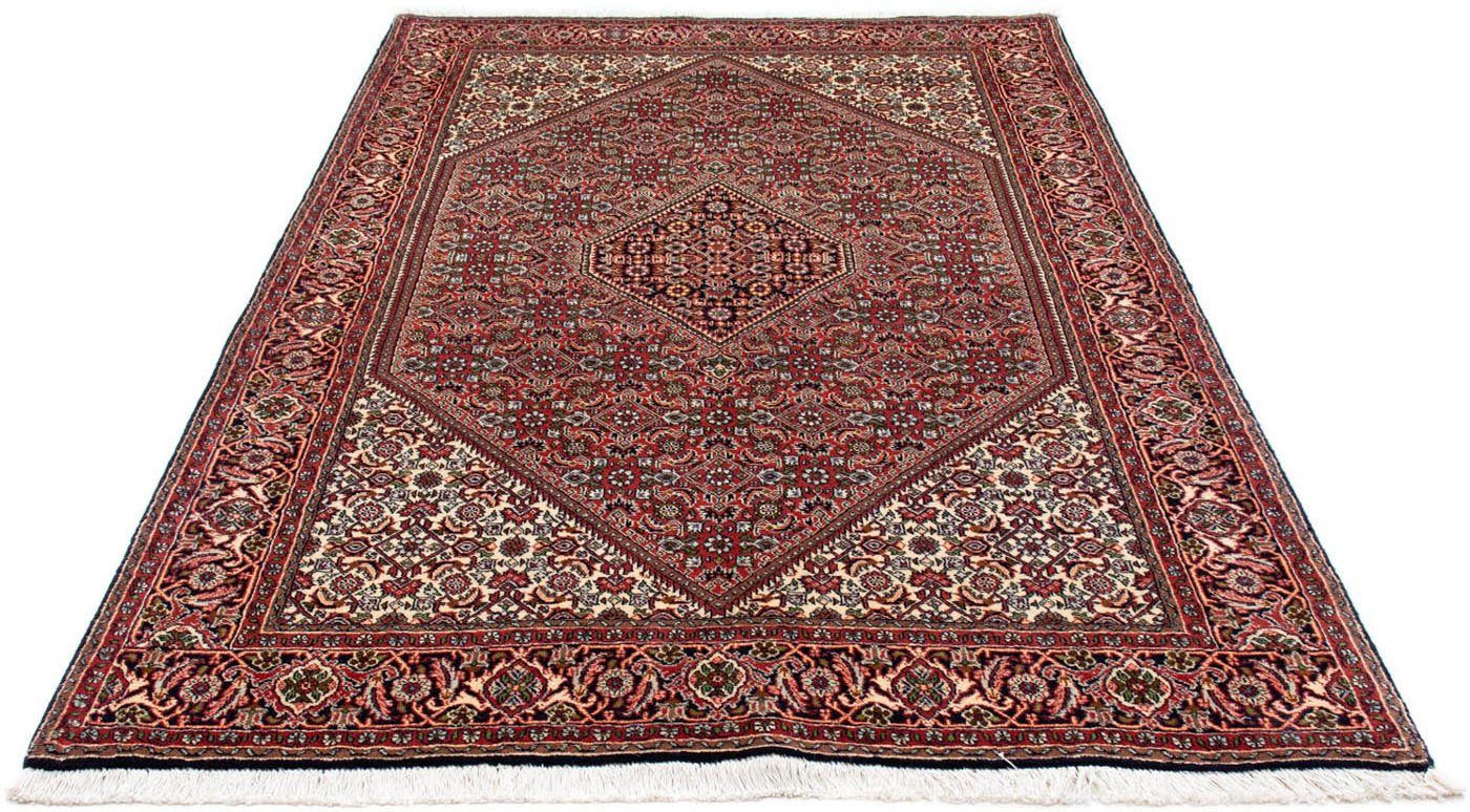 Wollteppich Bidjar - Zanjan Medaillon Rosso 218 x 140 cm, morgenland, rechteckig, Höhe: 15 mm, Unikat mit Zertifikat