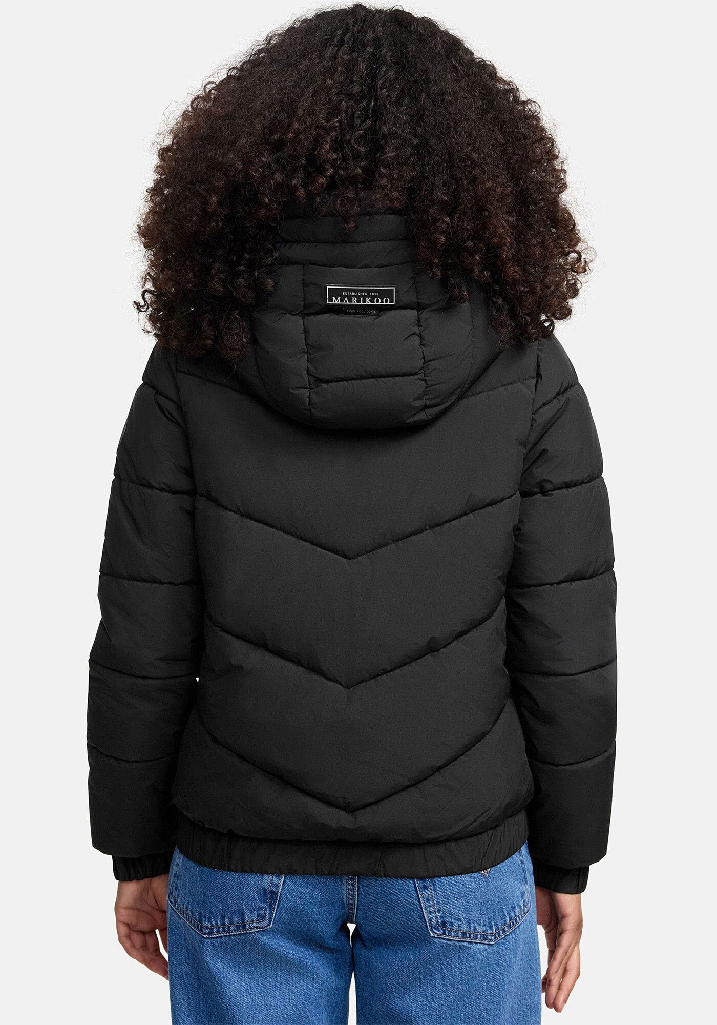 Marikoo Winterjacke Nayanaa mit abnehmbarer Kapuze – Bild 4 von 5