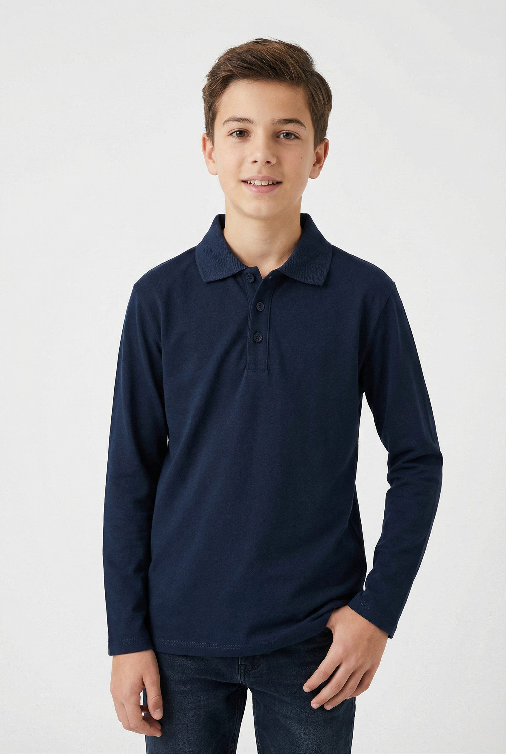 Poloshirt NKMKALLY LS NREG POLO