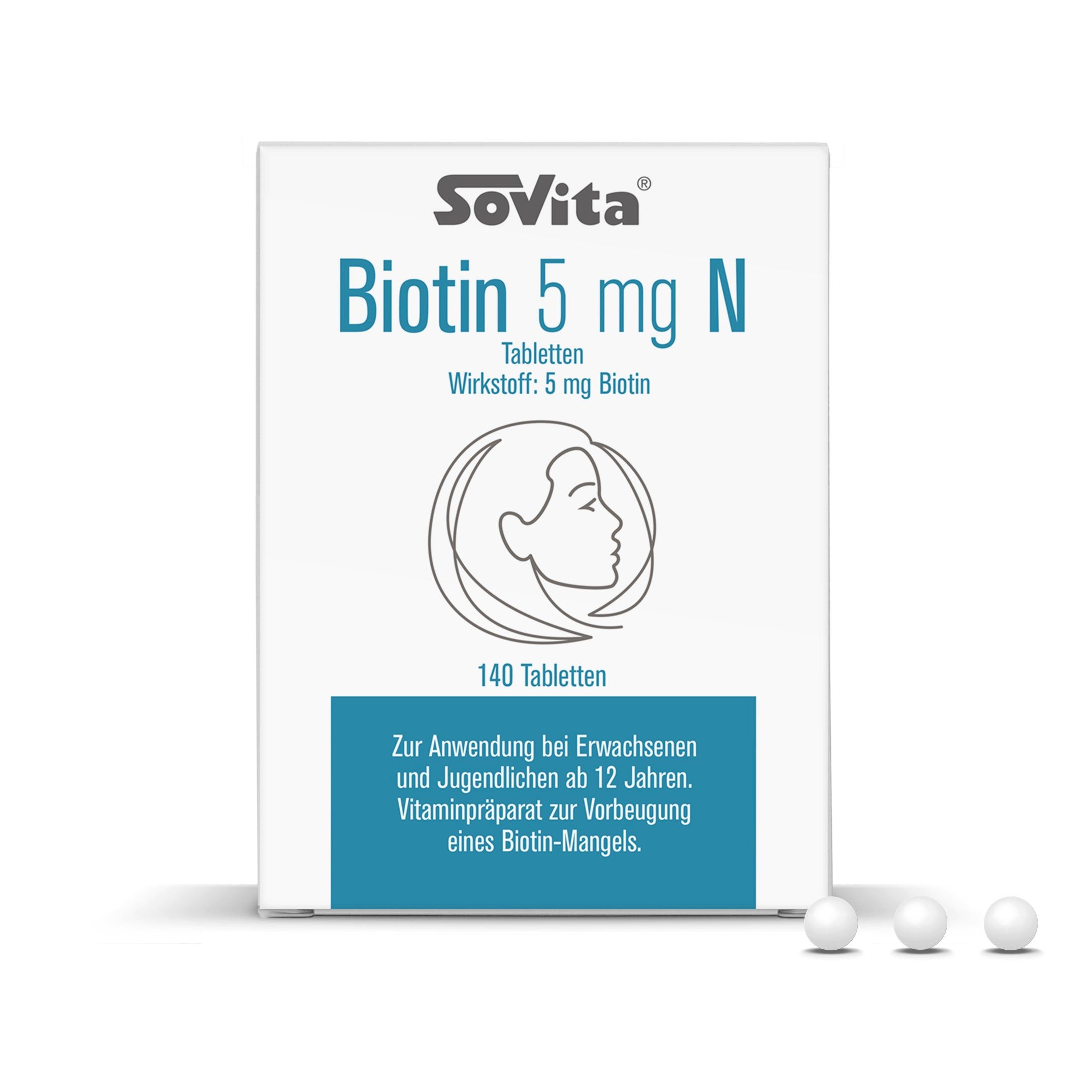 Ascopharm sovita Biotin 5 mg N Tabletten 1, 1 er