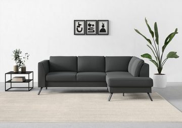 sit&more Ecksofa Lindholm L-Form, mit Sitztiefenverstellung und Federkern