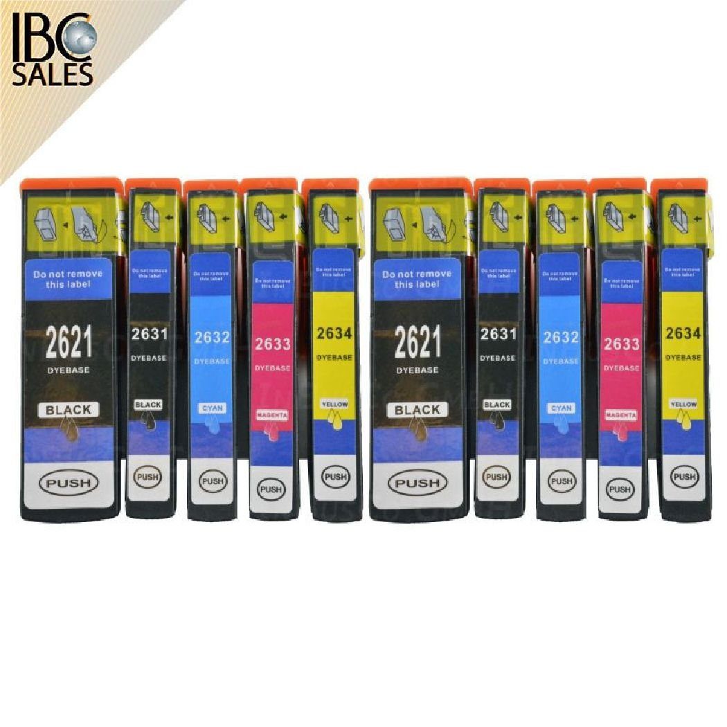 Inbusco 10 Cartridges for EPSON Ink Expression Premium XP-510 XP-520 XP-6 ... Tintenpatrone