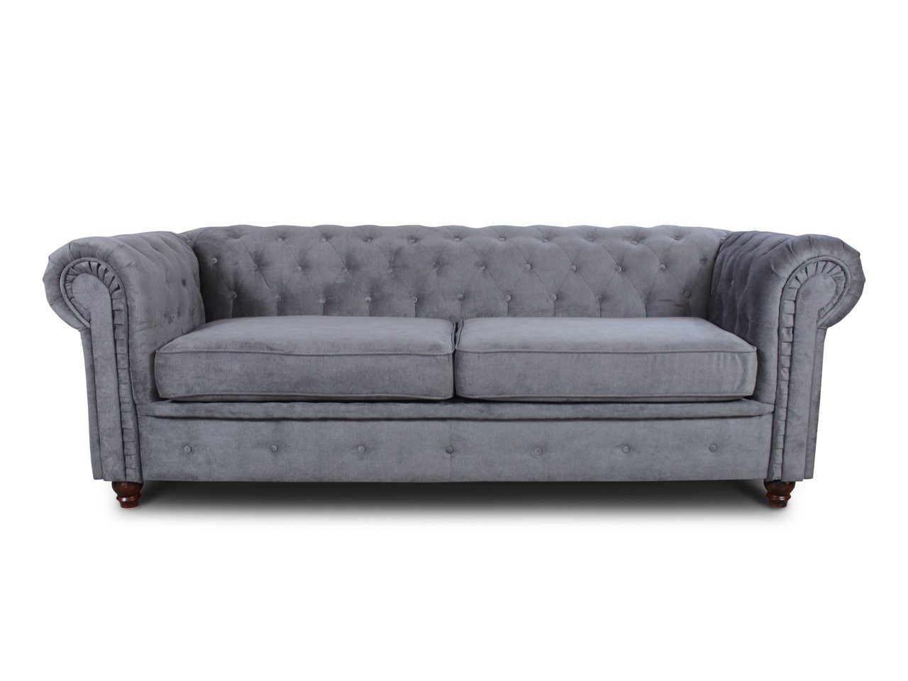 Sofnet Sofa Asti 3, Chesterfield Sofa 3-er, Sofagarnitur, Glamour Couch