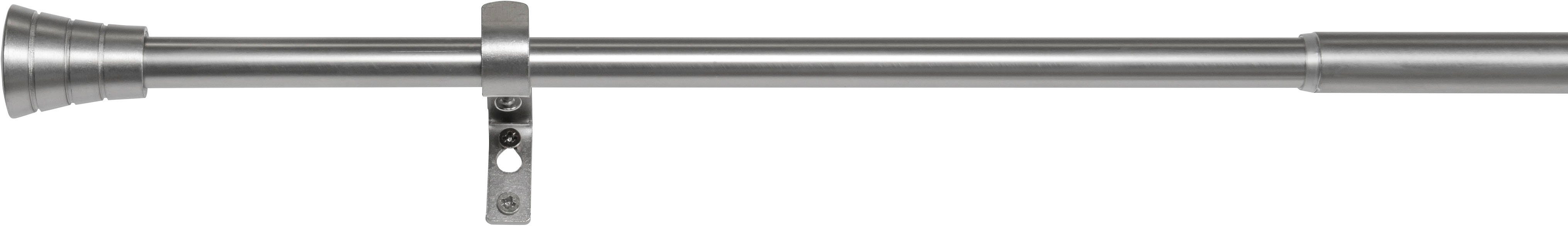 Gardinenstange habito-rillmino, mydeco, Ø 19 mm, 1-läufig, ausziehbar, verschraubt, Aluminium