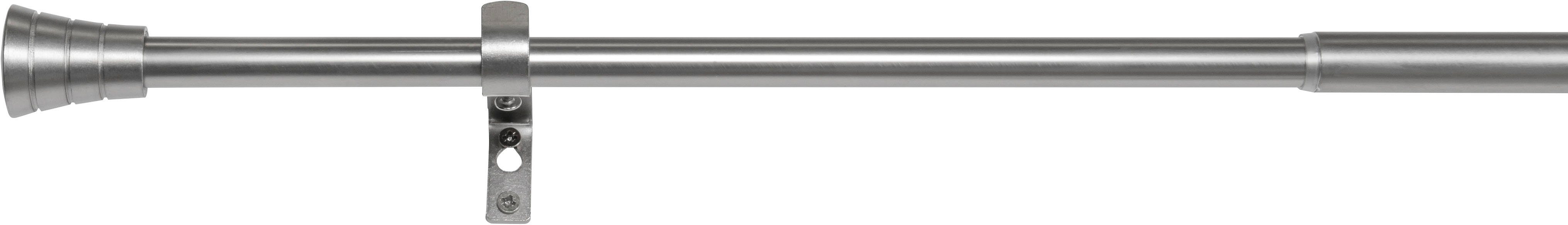 mydeco Gardinenstange habito-rillmino, Ø 19 mm, 1-läufig, ausziehbar, verschraubt, Aluminium