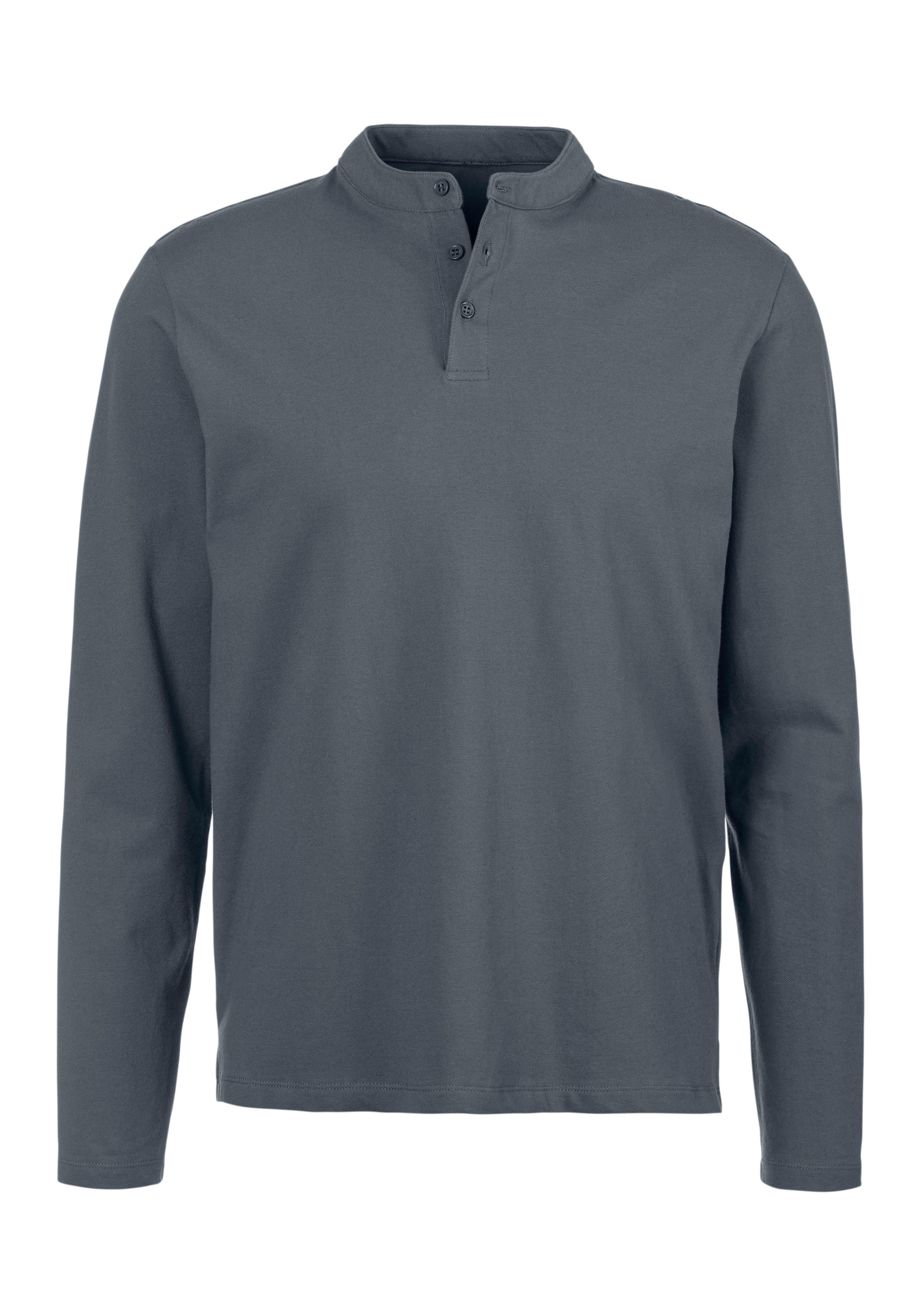 John Devin Poloshirt mit Stehkragen Regular-Fit, günstig online kaufen