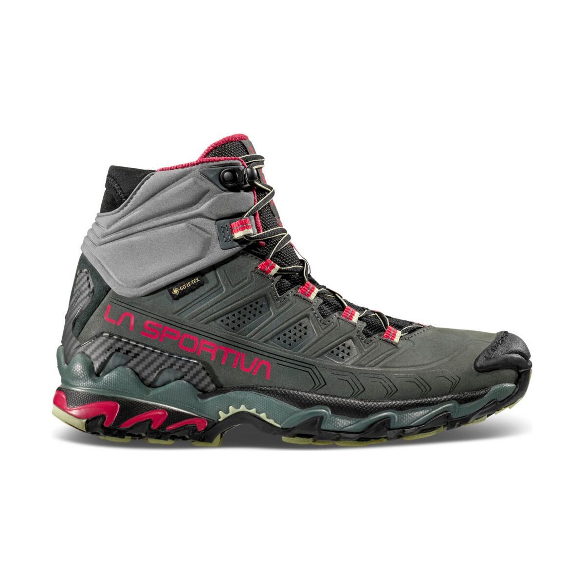 La Sportiva Ultra Raptor II Mid Leather Woman GTX Hikingschuh Wasserdichter Komfort-Wanderschuh für Damen, ideal für lange