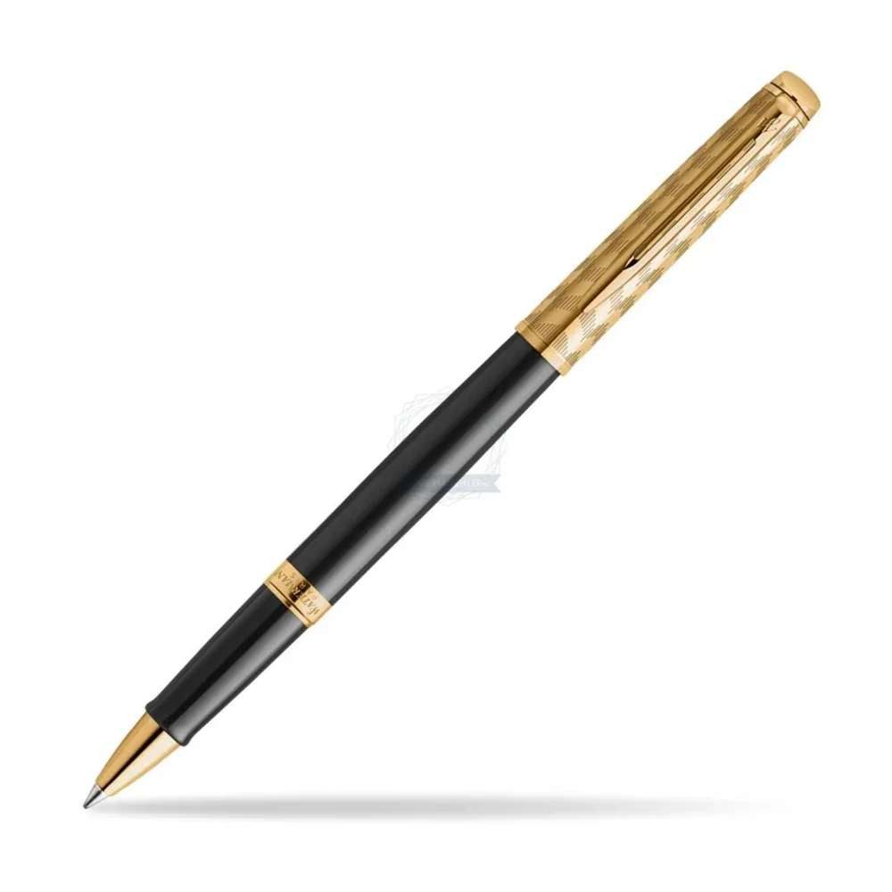 Waterman Tintenroller Waterman 2225136 Tintenroller Anklippbarer versenkbarer Stift Schwarz