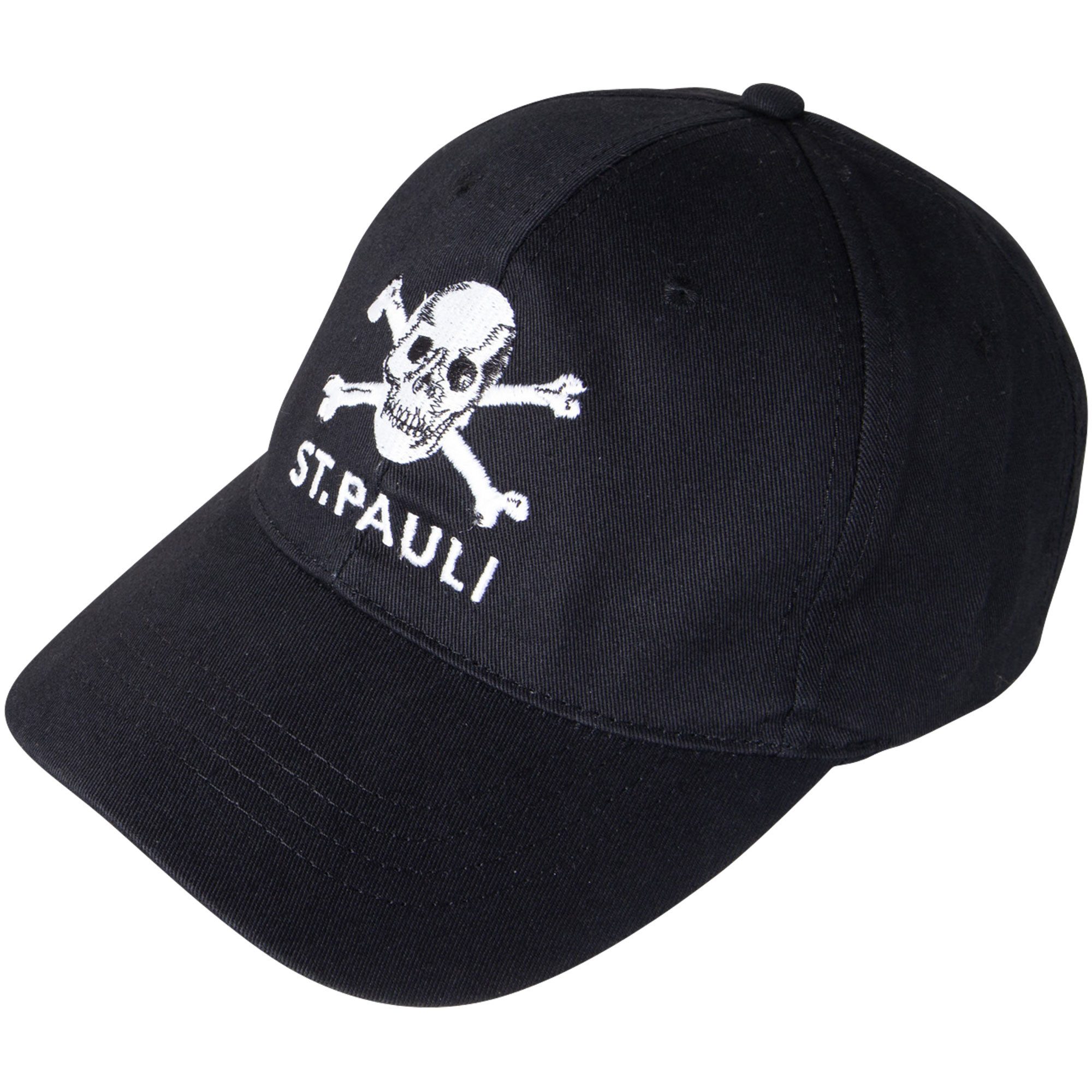 FC St. Pauli Baseball Cap FC St. Pauli - Cap Totenkopf - schwarz