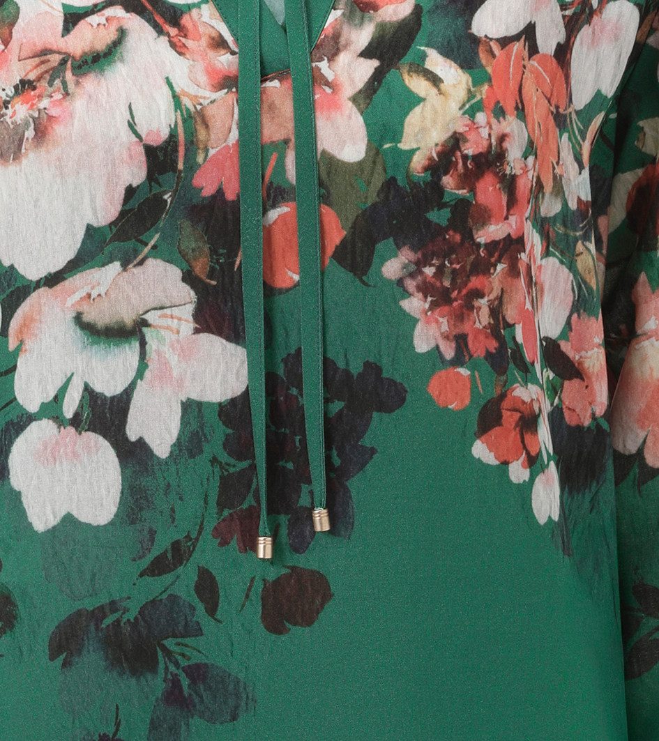 Aniston CASUAL Schlupfbluse mit farbenfrohen Blüten bedruckt