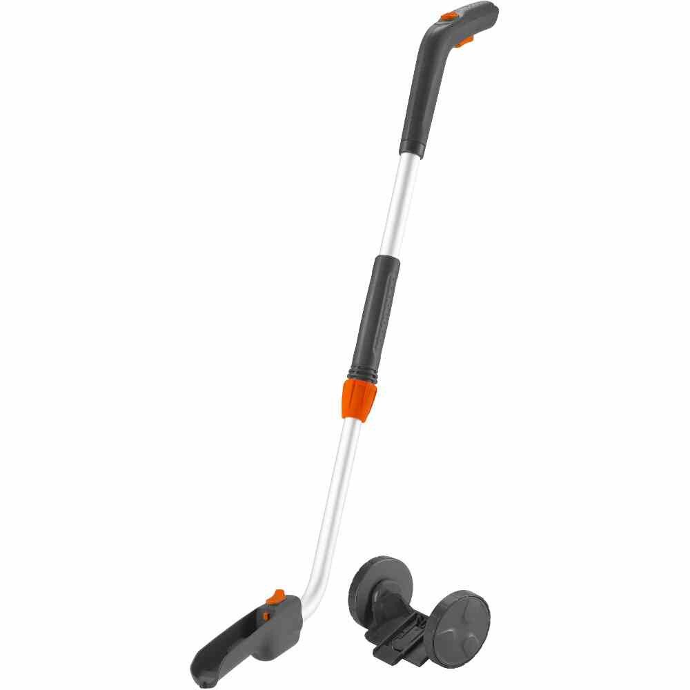 GARDENA Elektro-Rasentrimmer GARDENA Teleskopstiel inkl Räder passend für Akkuscheren ClassicCut Li