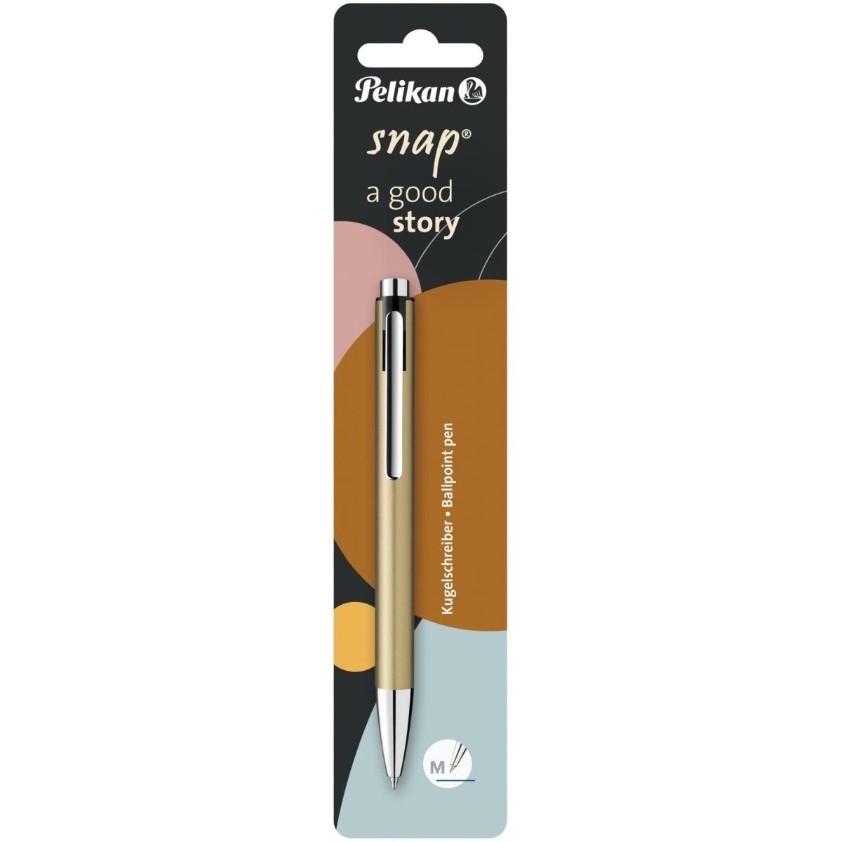 Pelikan Kugelschreiber Kugelschreiber K10 Snap Metallic Gold