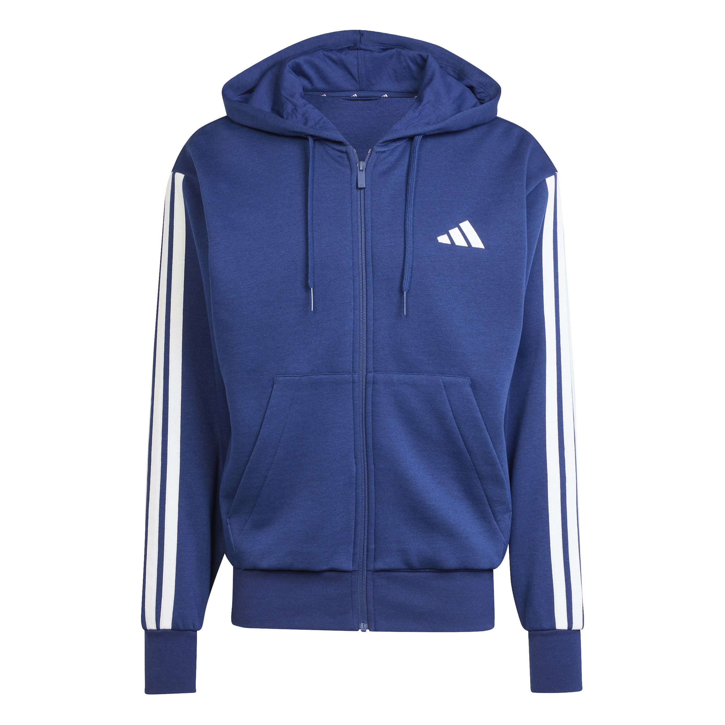 adidas Sportswear Kapuzensweatshirt M 3S FL FZ HD DKBLUE/WHITE