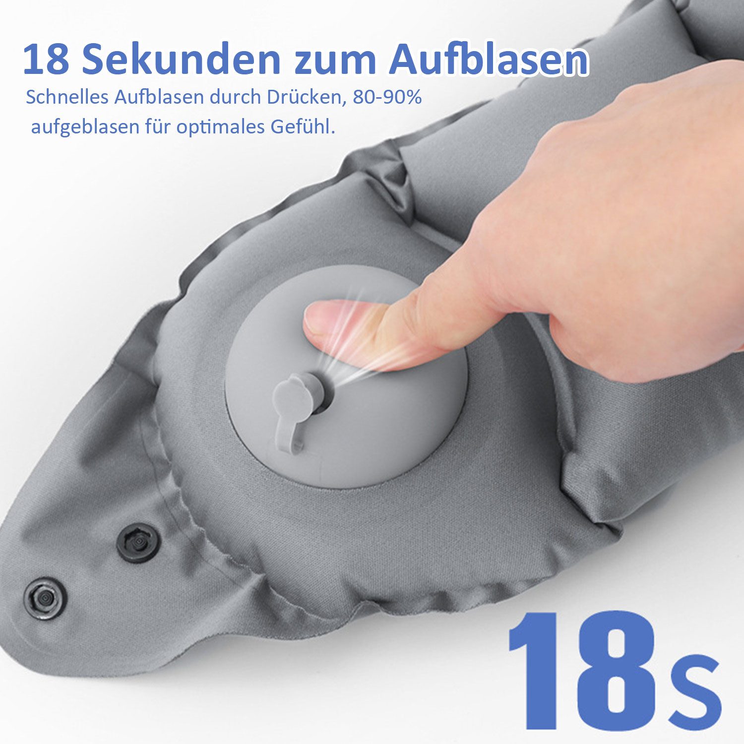 Refttenw Nackenkissen Flugzeug Aufblasbar Reisekissen U-Kissen günstig online kaufen
