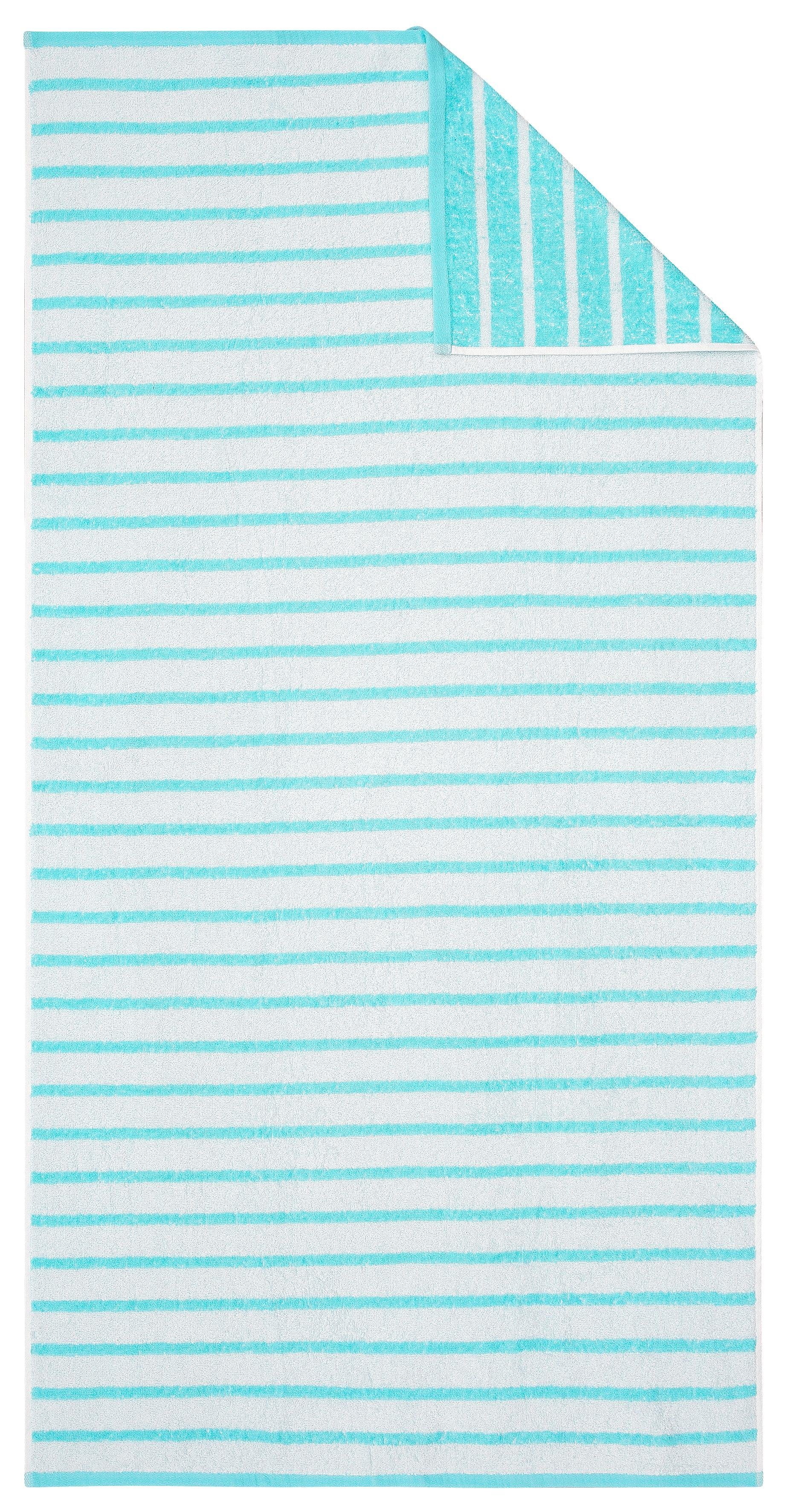 OTTO home Duschtücher Finn, Duschtücher 70x140cm, Walkfrottee (4-St), Set und Serie, mit Uni Farben und Streifen, 100% Baumwolle