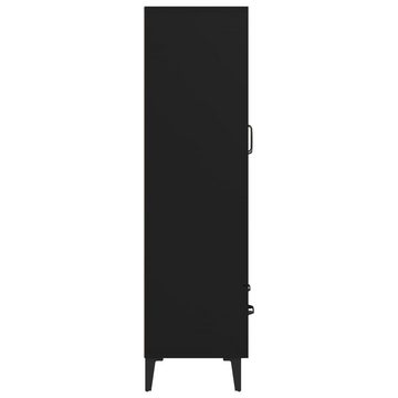 vidaXL Sideboard Highboard Schwarz 70x31x115 cm Holzwerkstoff (1 St)