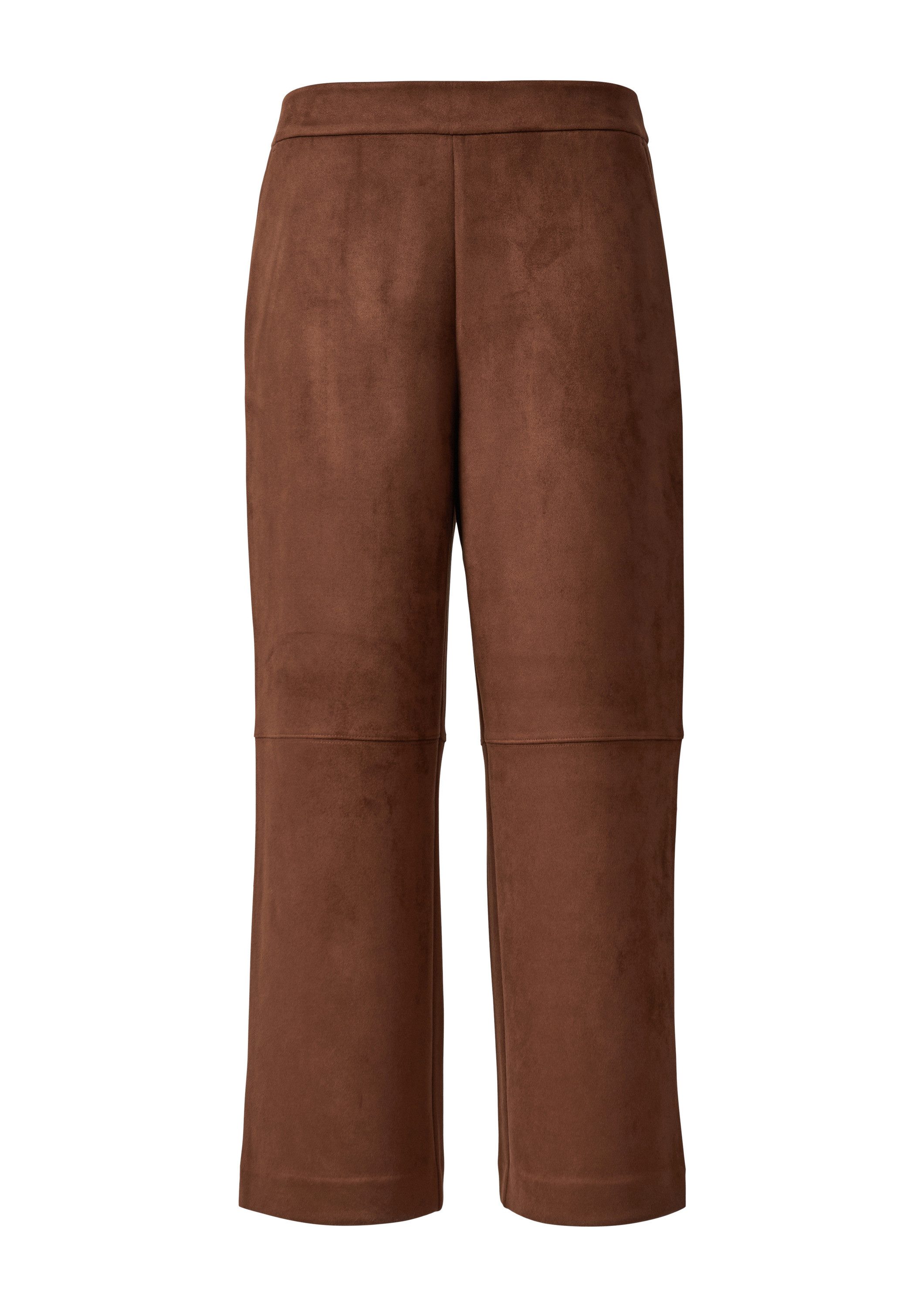 s.Oliver Culotte Hose Culotte in Velourleder-Optik günstig online kaufen