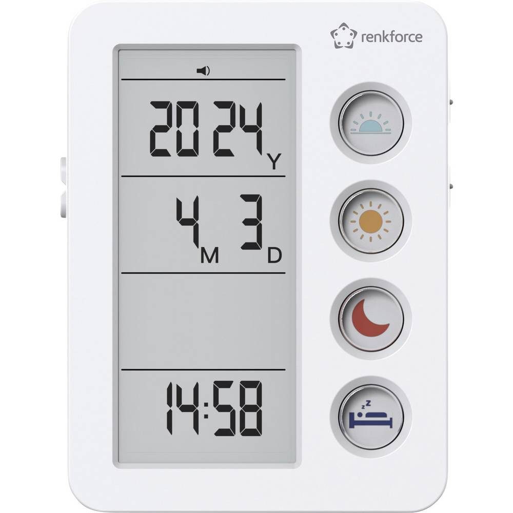 Renkforce Wecker Medikamentenwecker RF-4883628