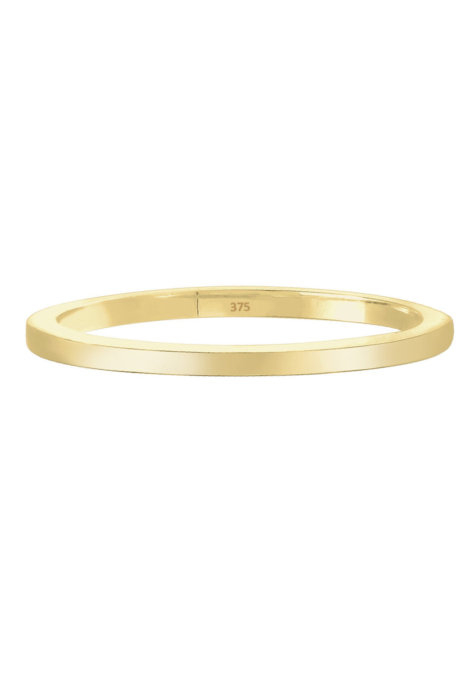Elli Premium Fingerring Ehering Basic 375 Gelbgold, Ehering günstig online kaufen